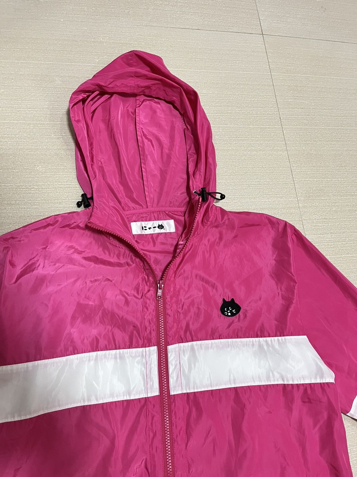 Ne-Net Ne-net By Issey Miyake Pink Windbreaker Size US L / EU 52-54 / 3 - 4 Thumbnail
