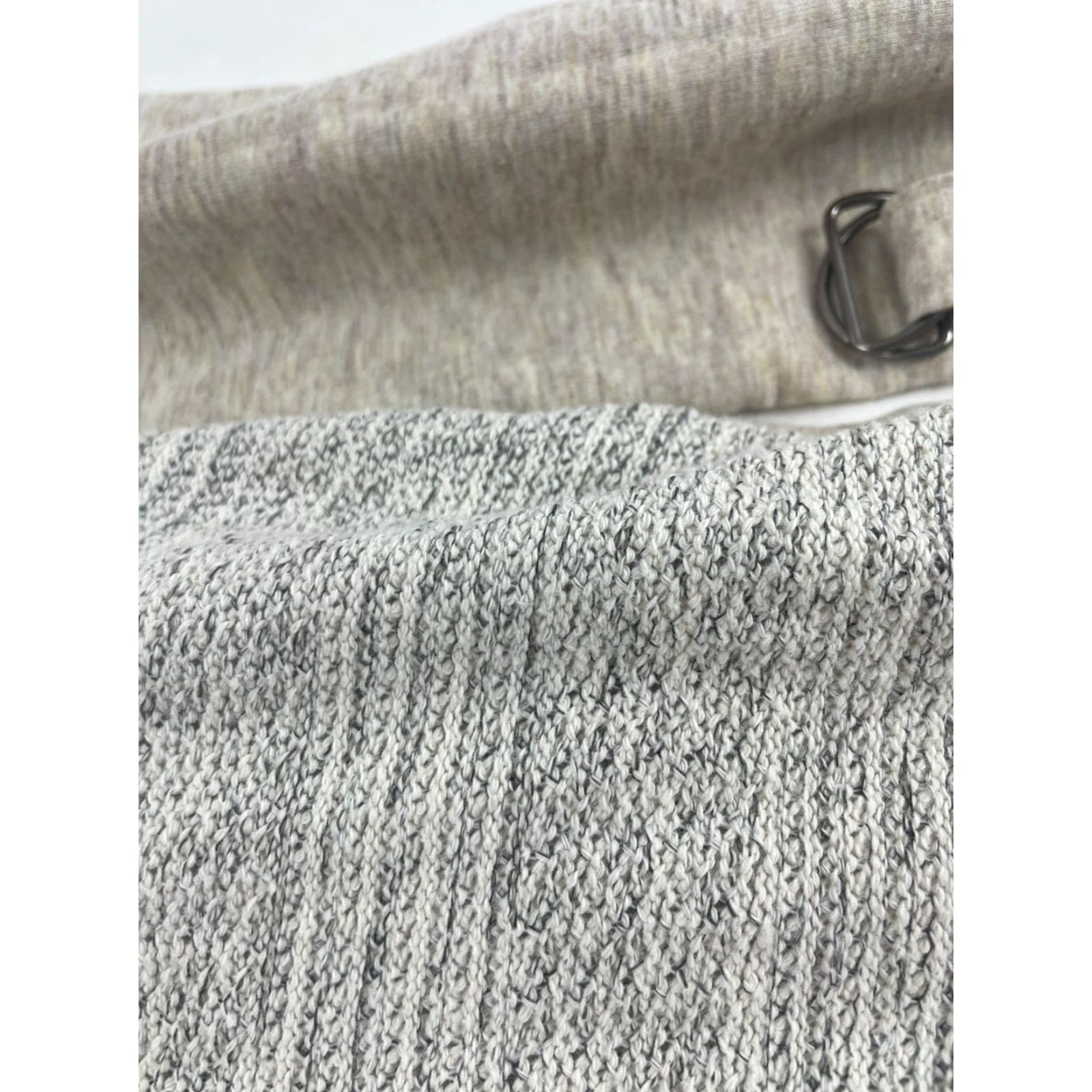 Vintage Maurices Sweater Cardigan Women's Medium Tan Heather Open Roll Tab Sleeve Knit Polyester Spandex Modern Vintage: No Size M / US 6-8 / IT 42-44 - 5 Thumbnail