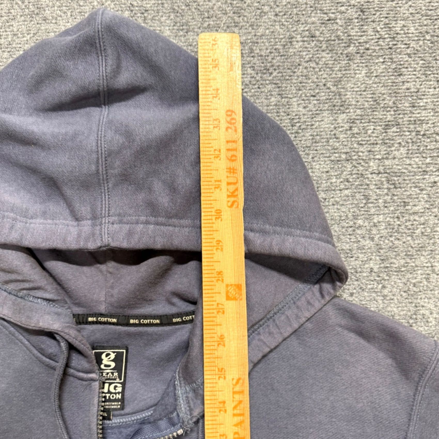 Vintage VINTAGE Pirates Carribean Jacket Men's XL Gray Fullziphooded Patched Black Cotton Blend Jacket Mens XL Gray Size US XL / EU 56 / 4 - 3 Thumbnail