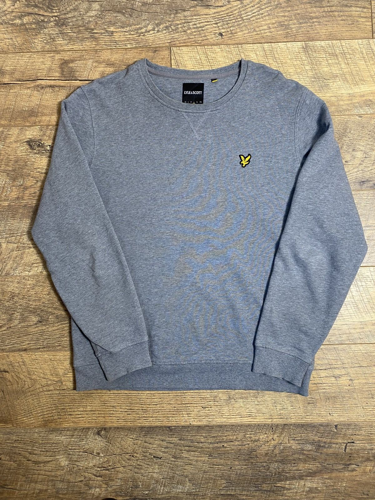 Lyle & Scott Lyle & Scott Grey Crew Neck Sweatshirt Golden Eagle L Size US L / EU 52-54 / 3 - 1 Thumbnail