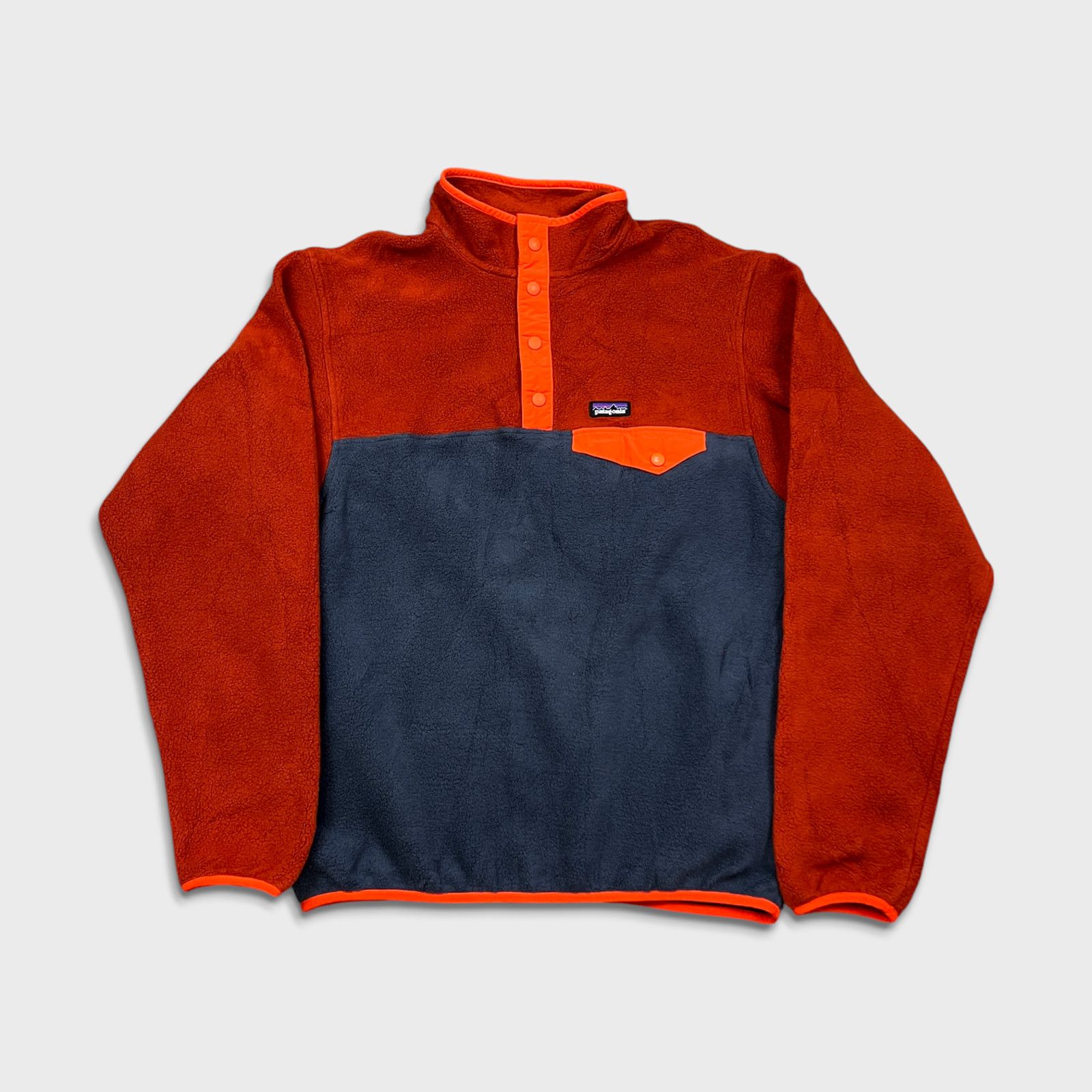 Patagonia × Vintage Patagonia Synchilla Snap T Fleece Outdoor Sweater Pullover Size US S / EU 44-46 / 1 - 1 Thumbnail