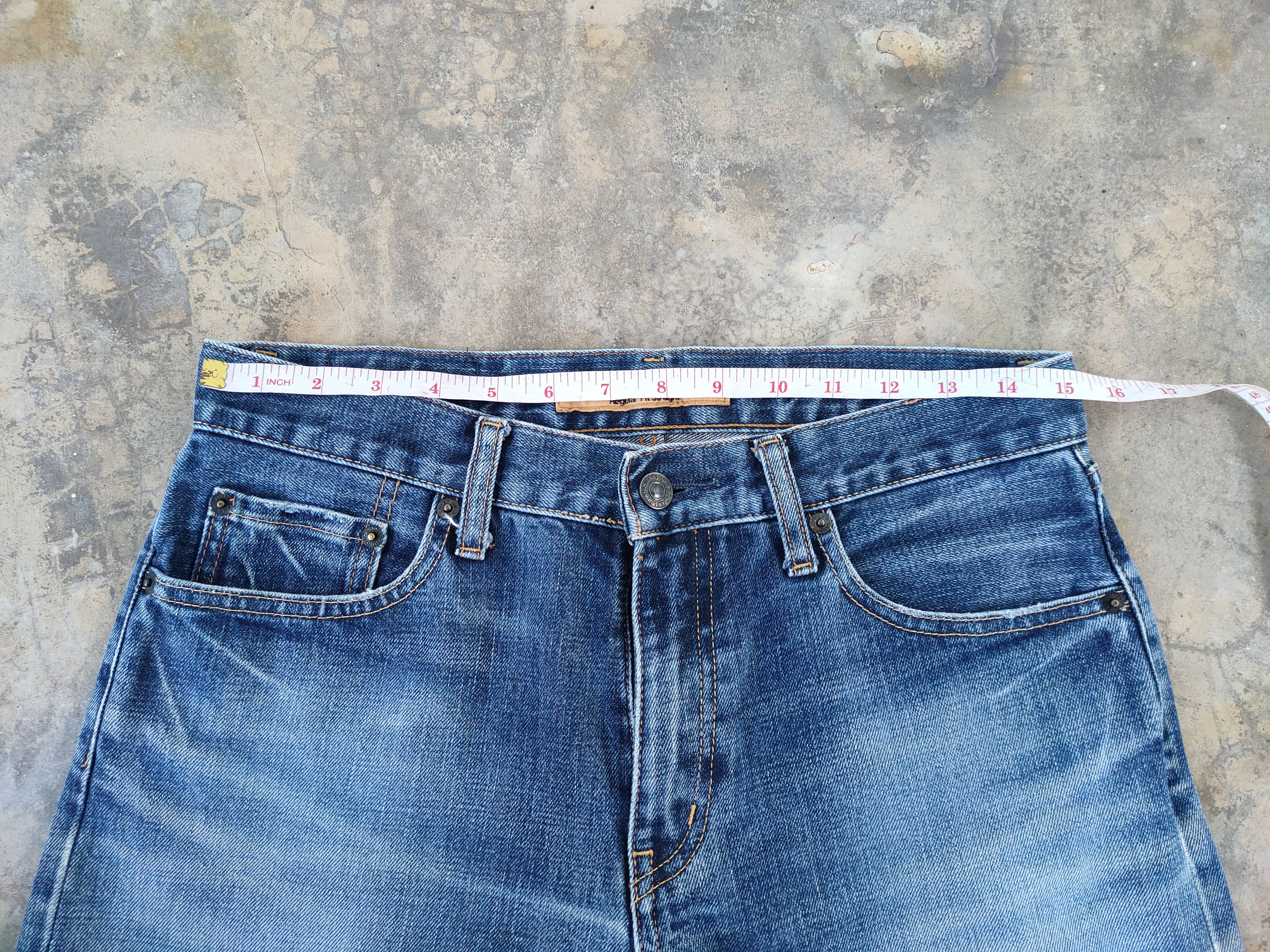 Japanese Brand W32 VINTAGE JAPANESE FADED JEANS DENIM PANTS Size US 30 / EU 46 - 6 Thumbnail