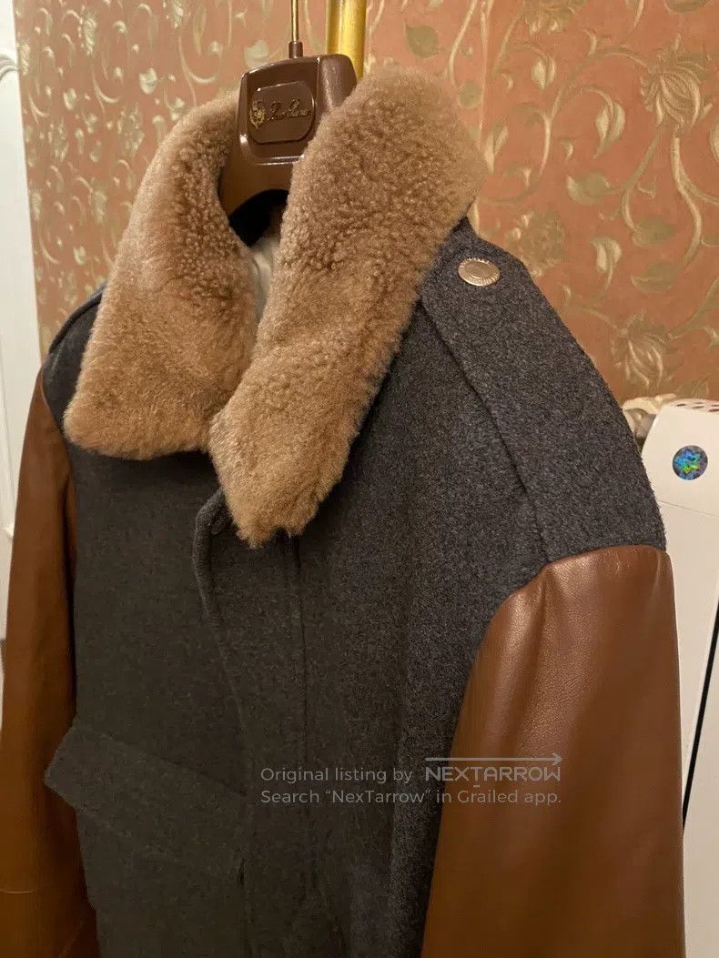 Brunello Cucinelli Brunello Cucinelli Fur collar pilot jacket Size US M / EU 48-50 / 2 - 4 Thumbnail
