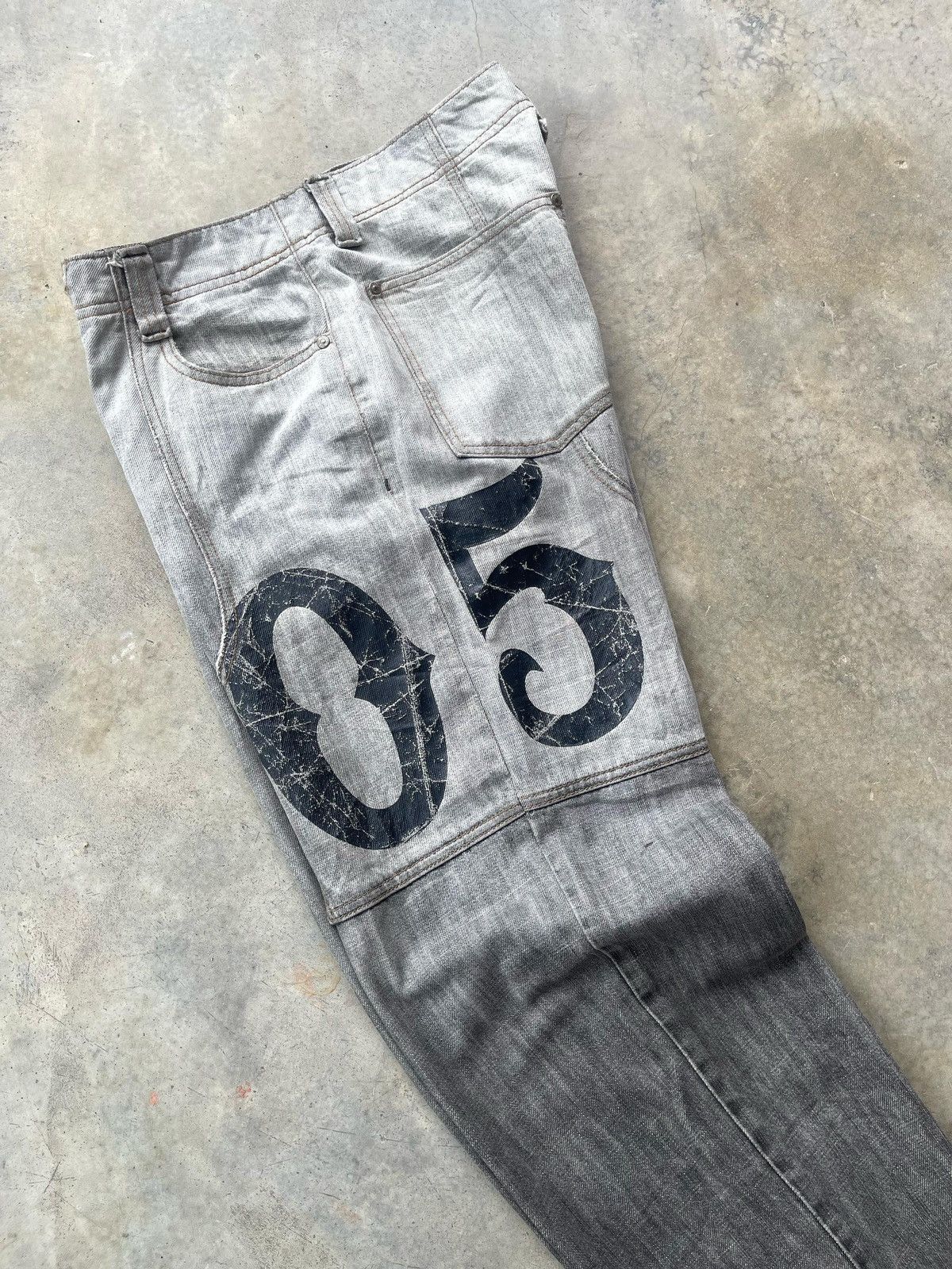 Fubu × JNCO Vintage Y2K Fubu Gradient Dye Jeans Pant Size US 32 / EU 48 - 16 Thumbnail
