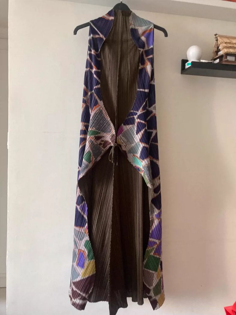 Issey Miyake Issey Miyake size:4 Brown dress Size M / US 6-8 / IT 42-44 - 7 Thumbnail
