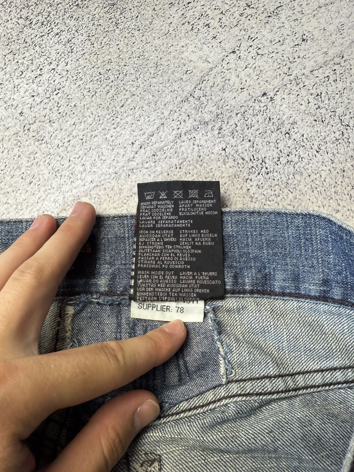 Other Rare Osaka Tiger jeans Japan Style Straight evisu style Size US 34 / EU 50 - 17 Thumbnail