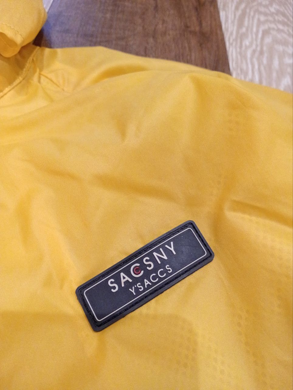 Yohji Yamamoto SACSNY Y'SACCS YOHJI YAMAMOTO WINDBREALER JACKET - YELLOW Size US XL / EU 56 / 4 - 6 Thumbnail