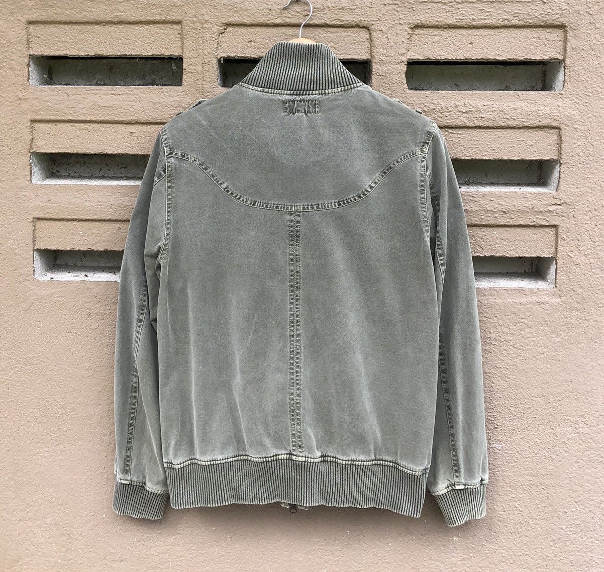 Vintage Vintage CORISCO evolve Faded Bomber Jacket Size US L / EU 52-54 / 3 - 2 Thumbnail