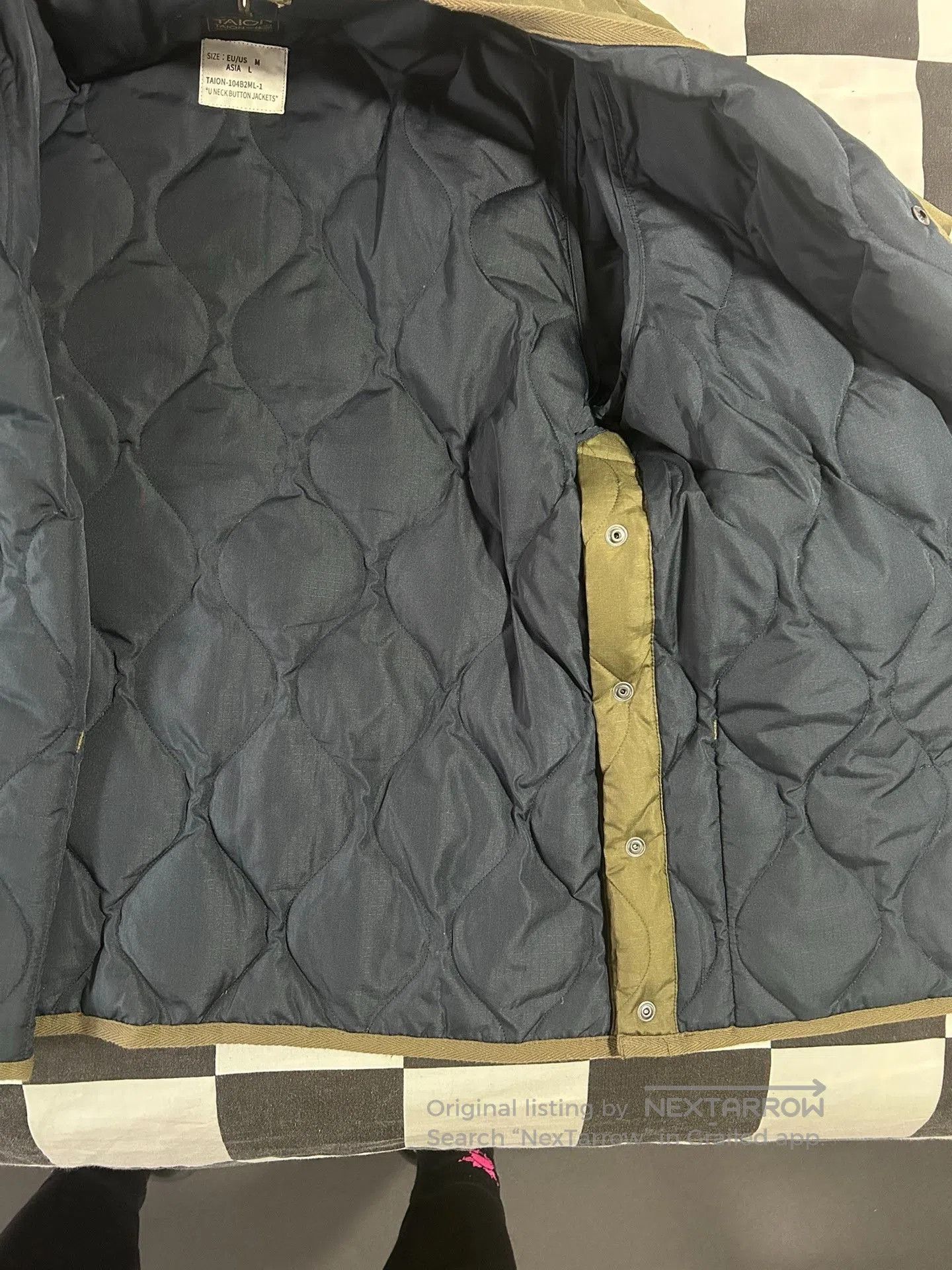 TAION TAION Military Round Collar Down Jacket. Size US L / EU 52-54 / 3 - 5 Thumbnail
