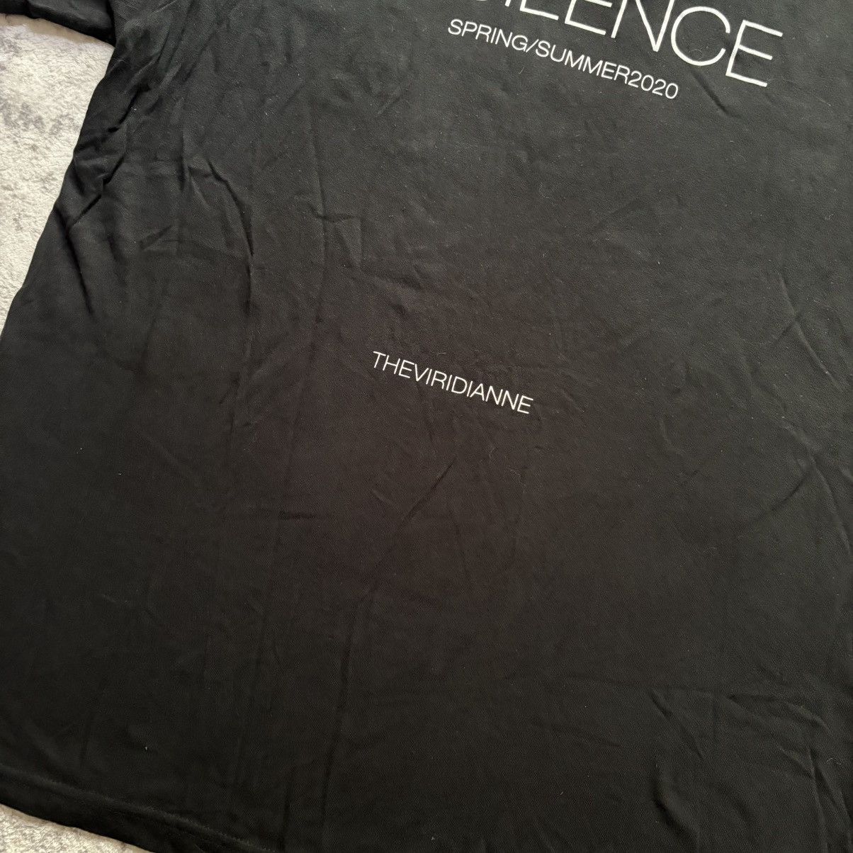 The Viridi-anne The Viridi-Anne SS20 InSilence Graphic T-Shirt Black | XL Size US XL / EU 56 / 4 - 3 Thumbnail