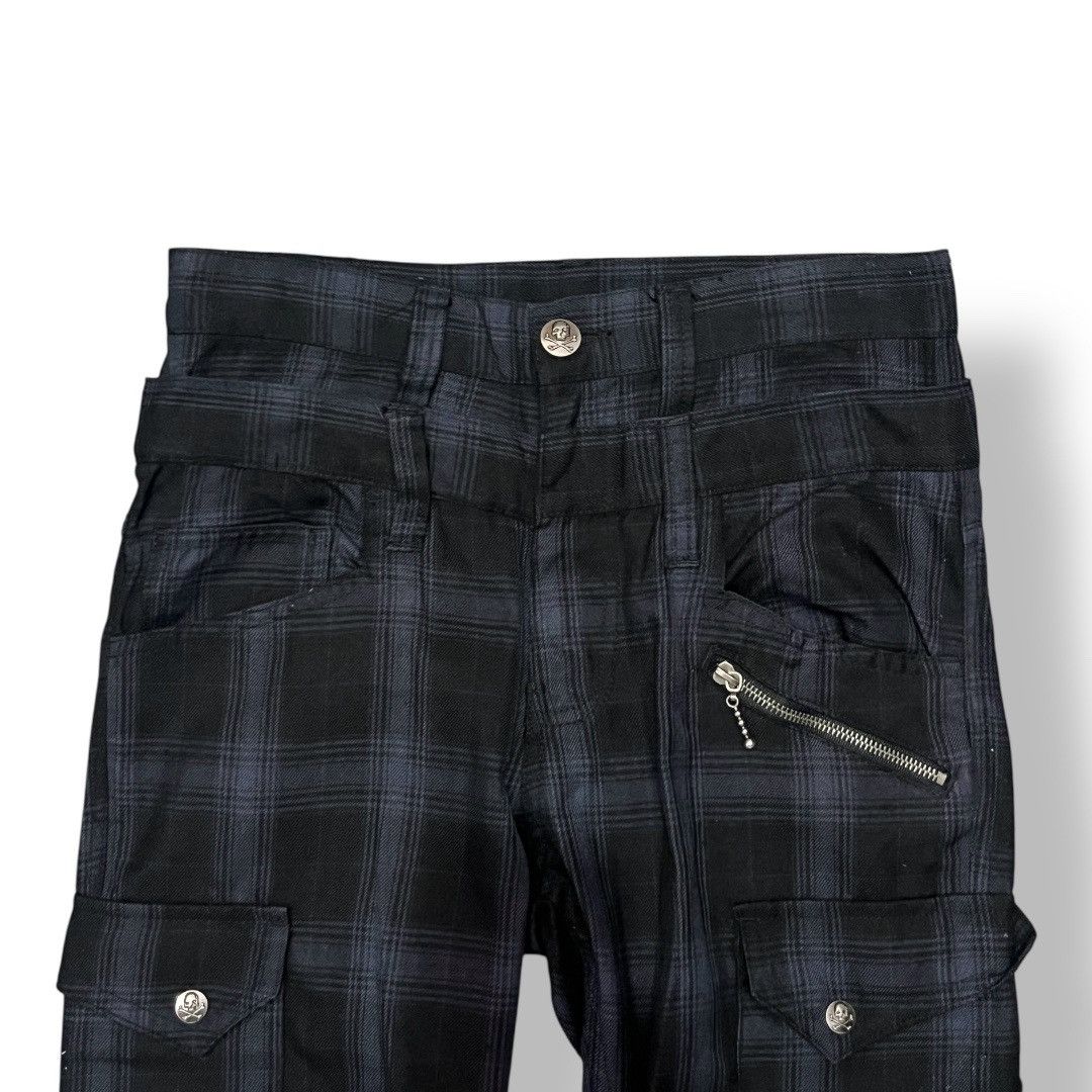 Japanese Brand Double Focus Plaid Punk Cargo Size US 30 / EU 46 - 3 Thumbnail