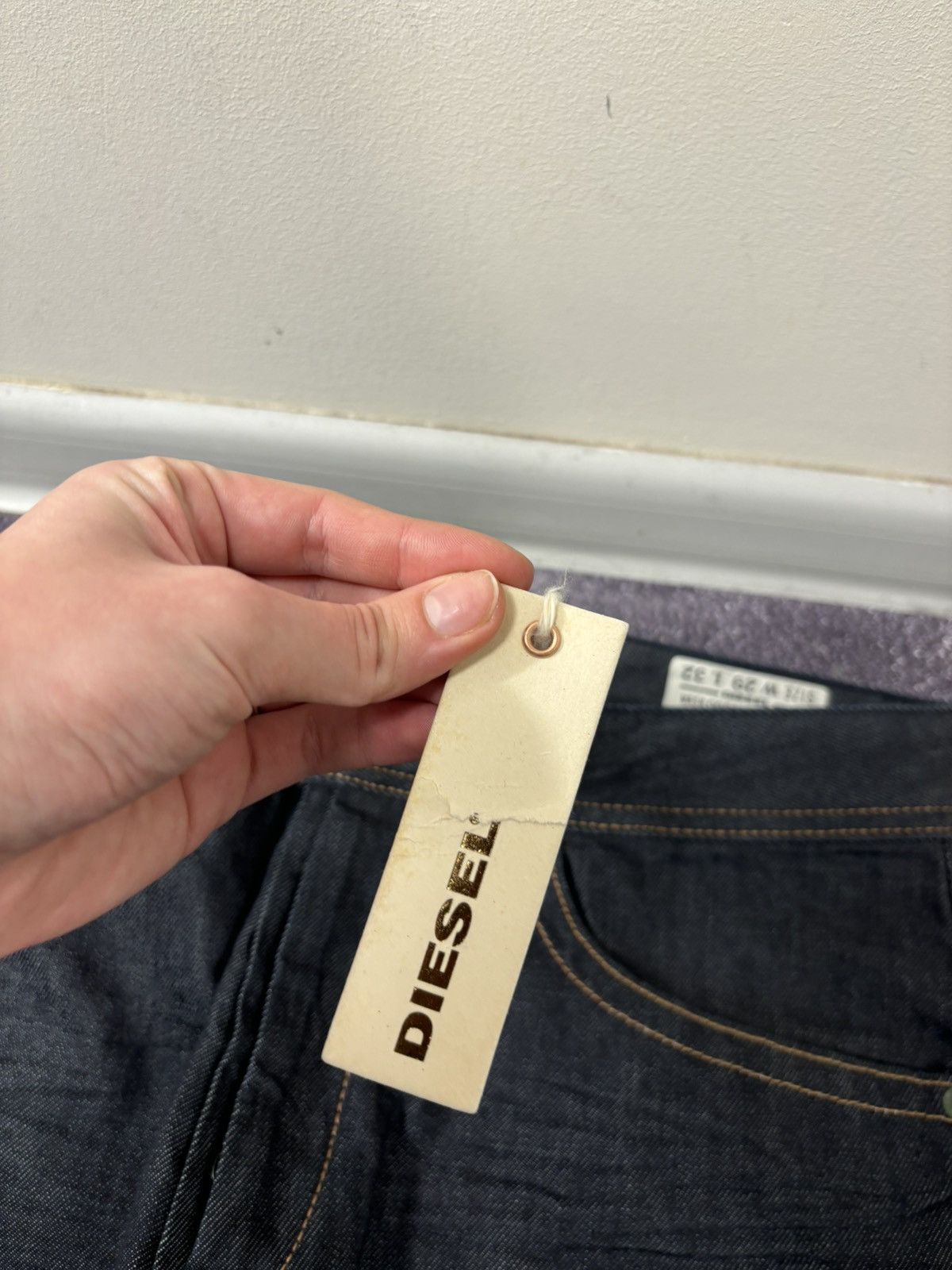 Diesel Diesel Braddom NWT Regular Slim Avant Garde Denim Jeans Size US 29 - 7 Thumbnail
