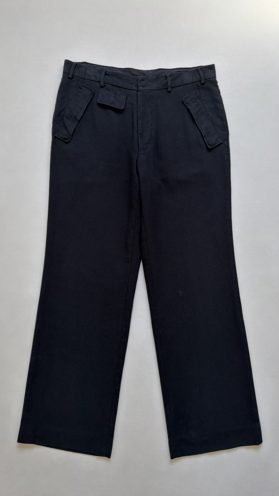Maison Margiela S/S 04 Black Cotton ‘Utility Pants’ Size US 36 / EU 52 - 21 Thumbnail