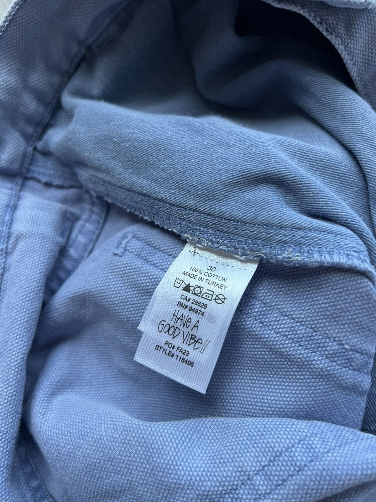 Stussy Stussy Canvas Double Knee Work Pant 30 Size US 30 / EU 46 - 10 Thumbnail