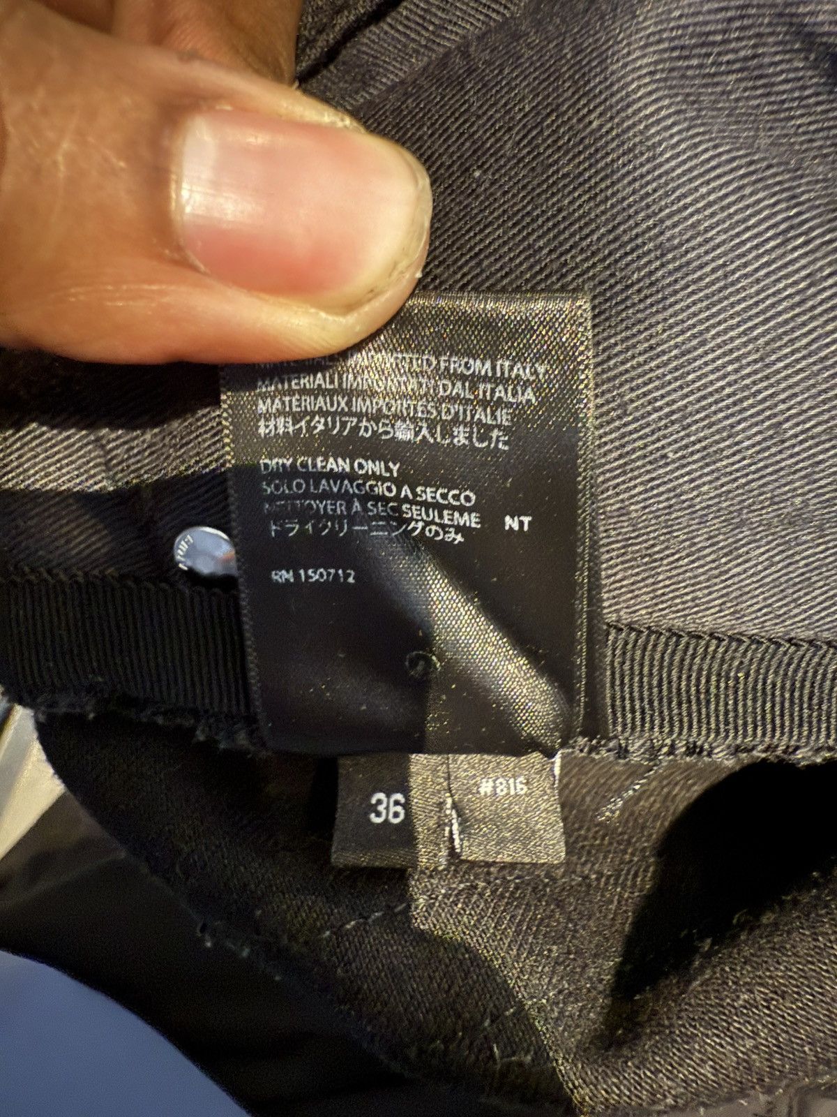 Amiri Amiri Mx-2 Zipper Work Skinny Jeans Size US 36 / EU 52 - 6 Thumbnail