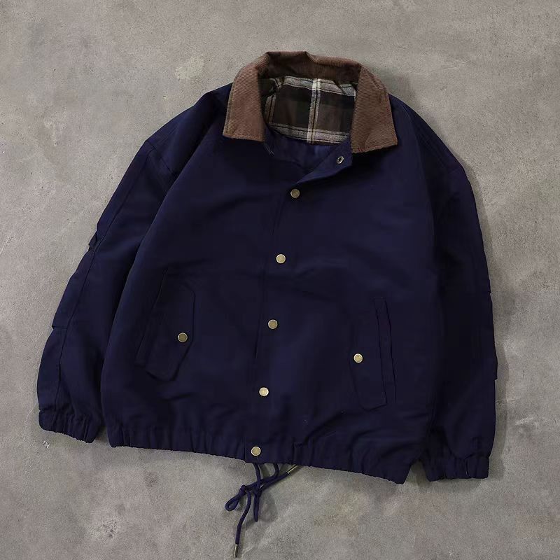 Japanese Brand Vintage Street Loose Work Jacket Coat Size US M / EU 48-50 / 2 - 1 Thumbnail