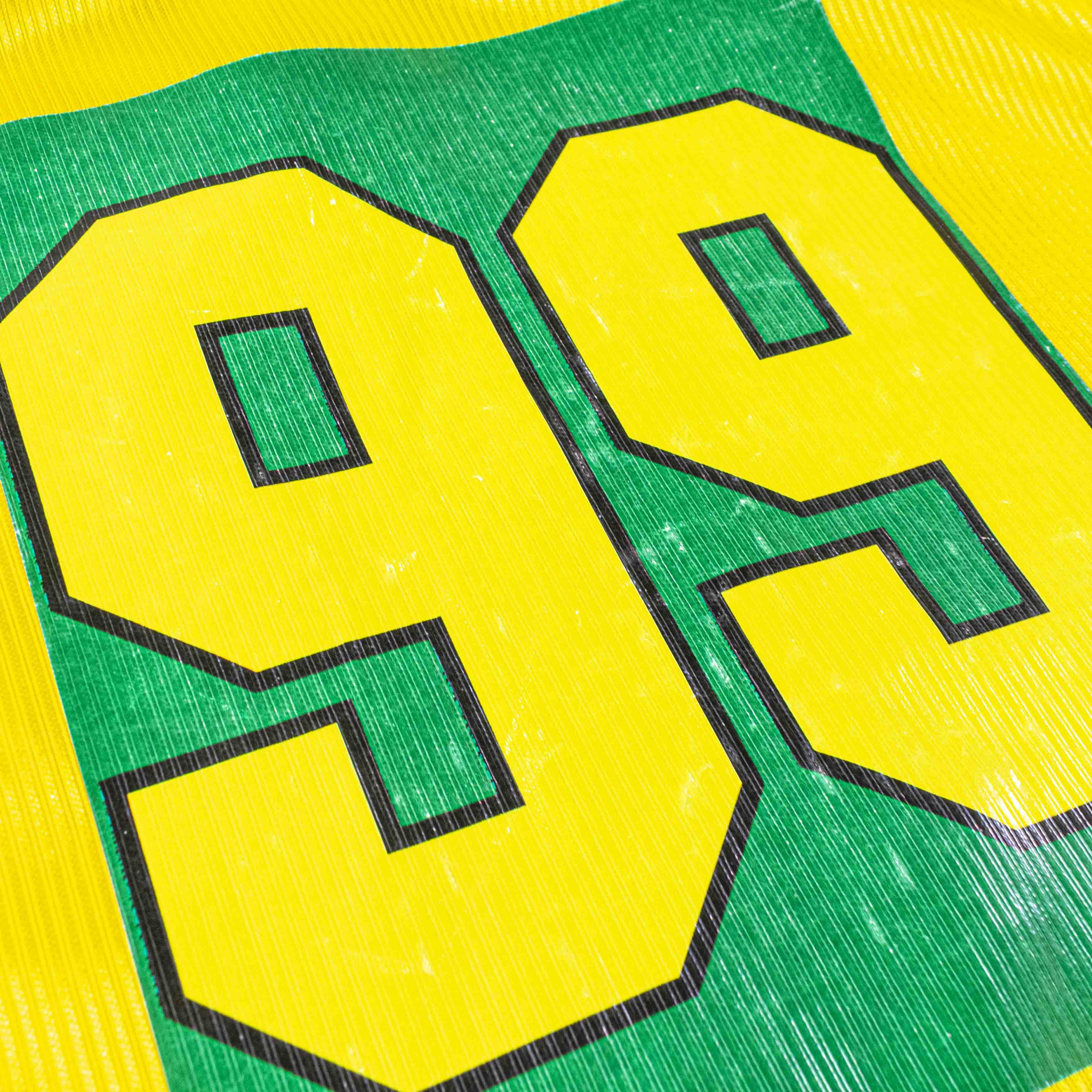 Penalty Vintage 2000 Brazil Futsal Jersey Penalty CBFS Soccer Rare Size US L / EU 52-54 / 3 - 13 Thumbnail