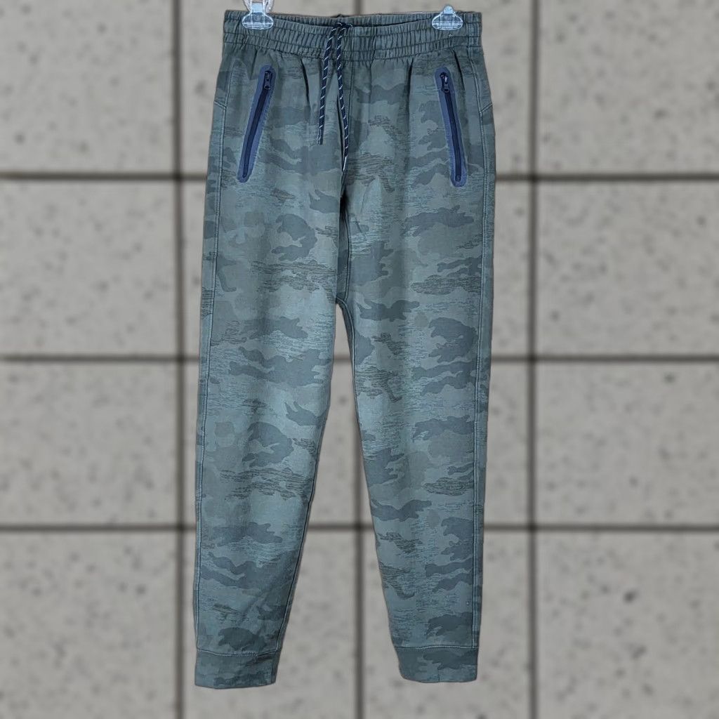 Old Navy Old Navy Joggers Mens S Small Green Camo Tech Fleece Style Pants Size US 29 - 1 Thumbnail