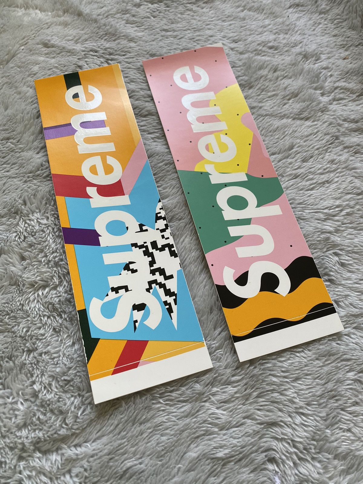 Supreme Supreme mendeni box logo sticker set of 2 authentic Size ONE SIZE - 9 Thumbnail