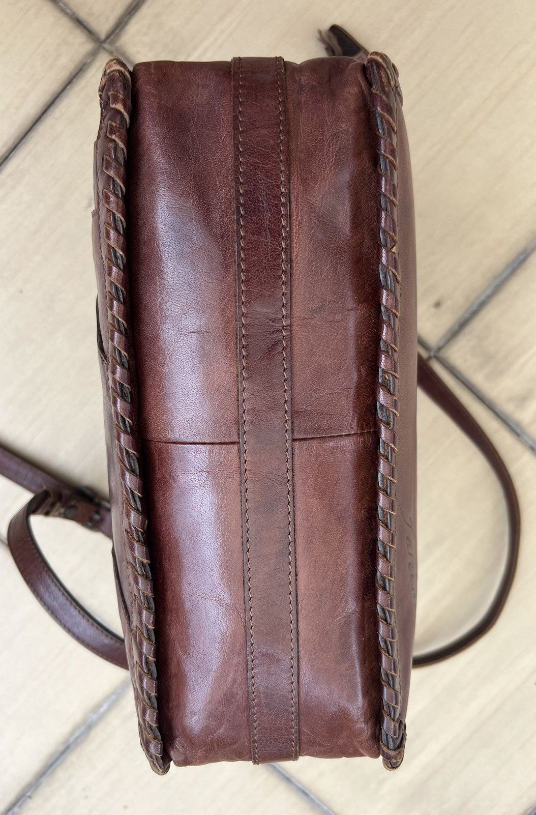 Porter Vintage Ibiza Japan Patchwork Leather Bag Size ONE SIZE - 14 Thumbnail