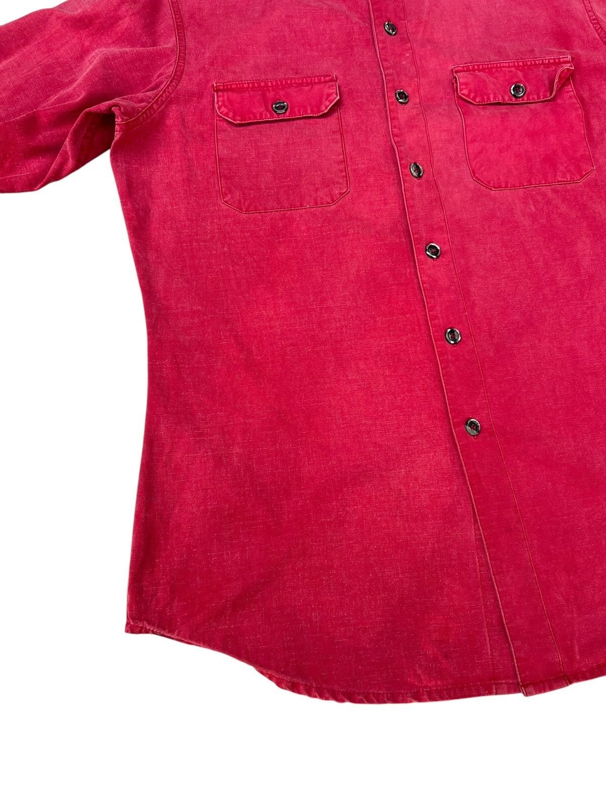 Patagonia Vintage 90s Patagonia Waxed Cotton Canvas Button Shirt Size US L / EU 52-54 / 3 - 7 Thumbnail