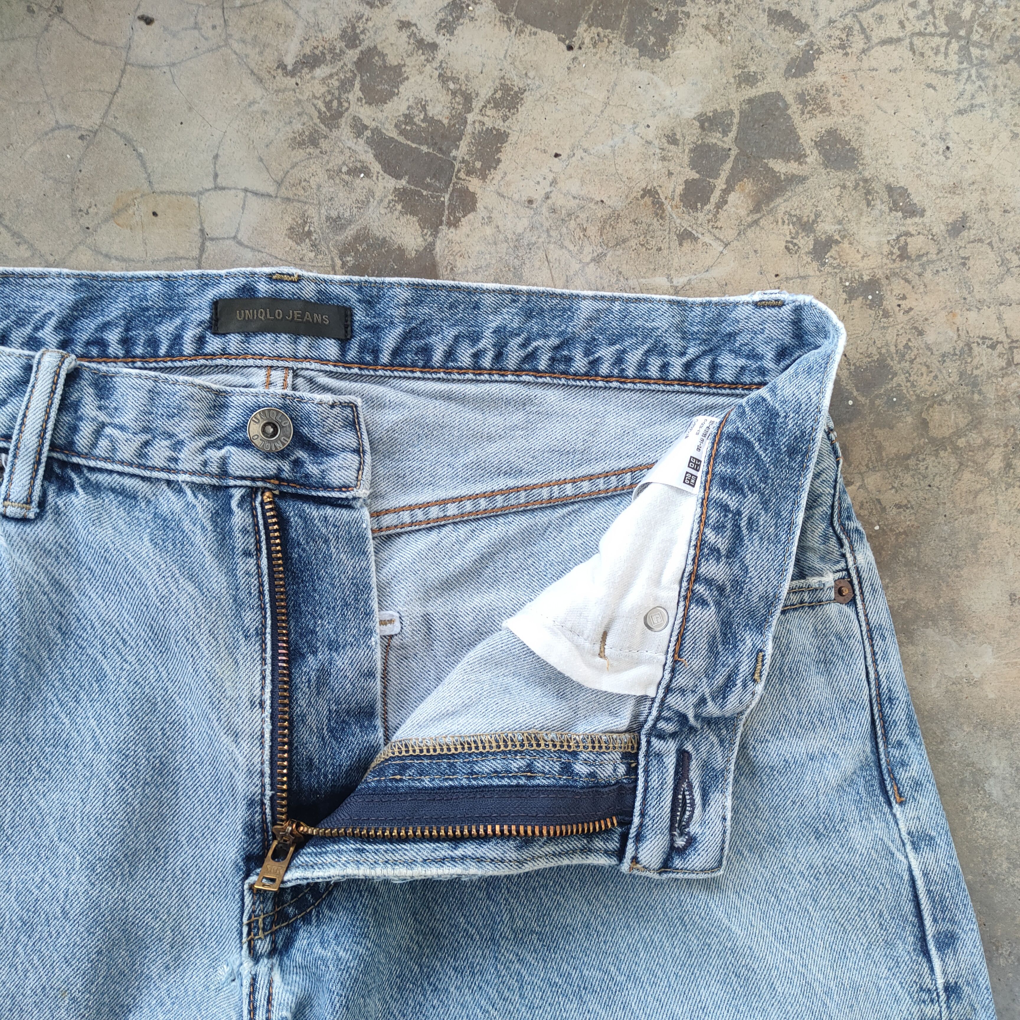 Japanese Brand VINTAGE JAPANESE FADED JEANS DENIM PANTS Size US 33 - 7 Thumbnail