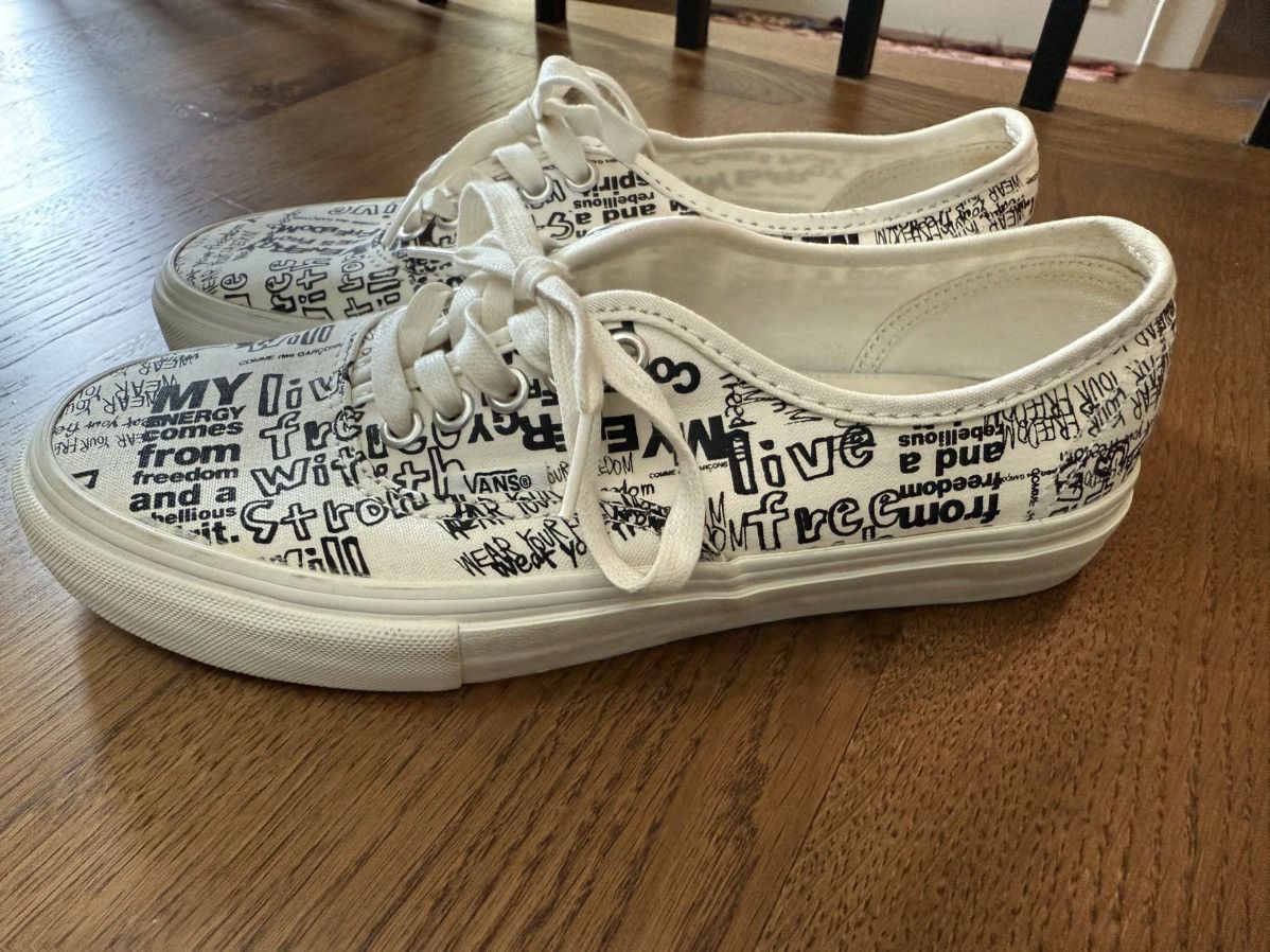 Comme des Garcons × Vans Commes Des Garcon Vans Size US 8 / IT 38 - 2 Thumbnail