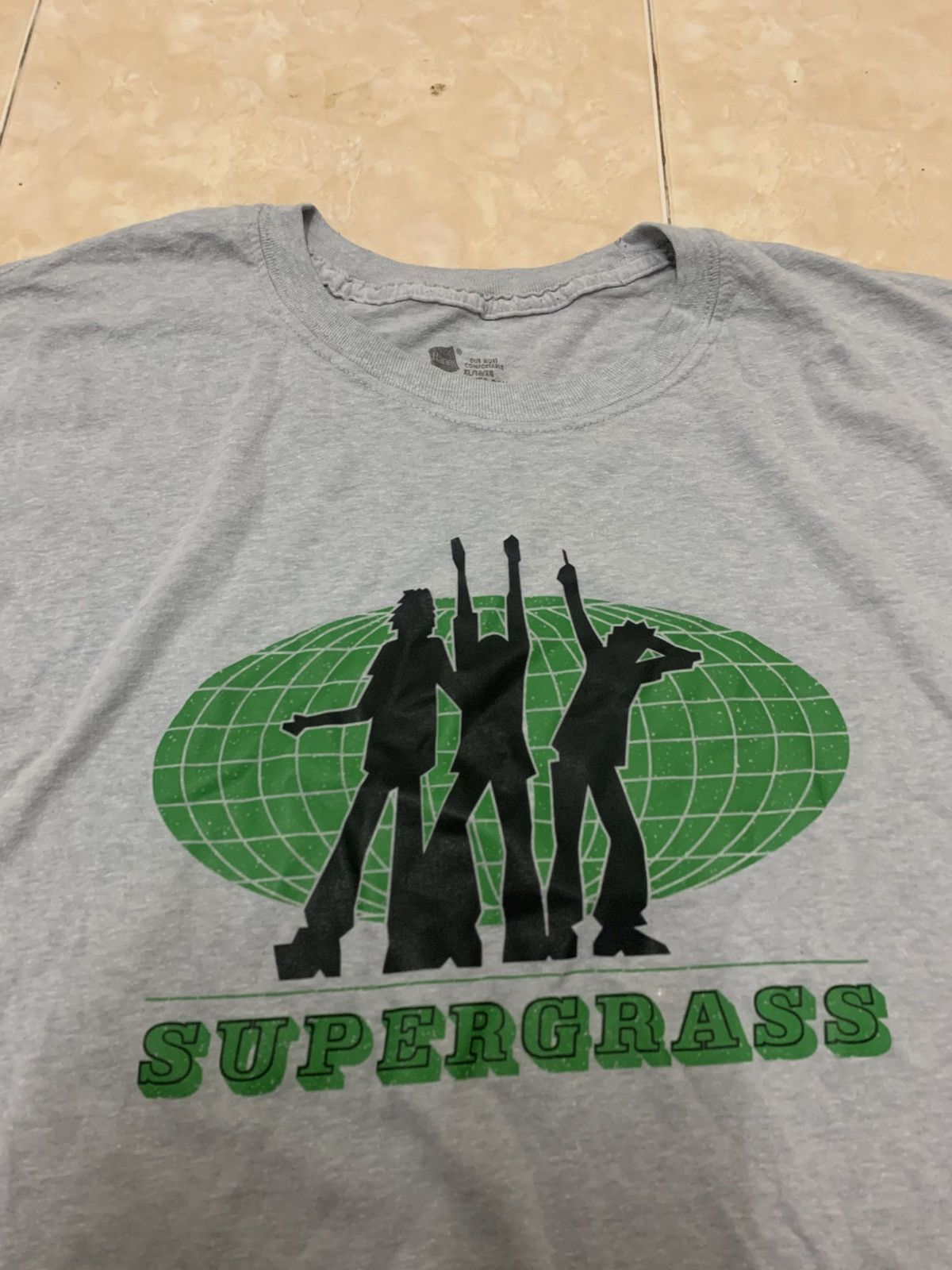 Band Tees T-Shirt Vintage band Supergrass Size US L / EU 52-54 / 3 - 4 Thumbnail