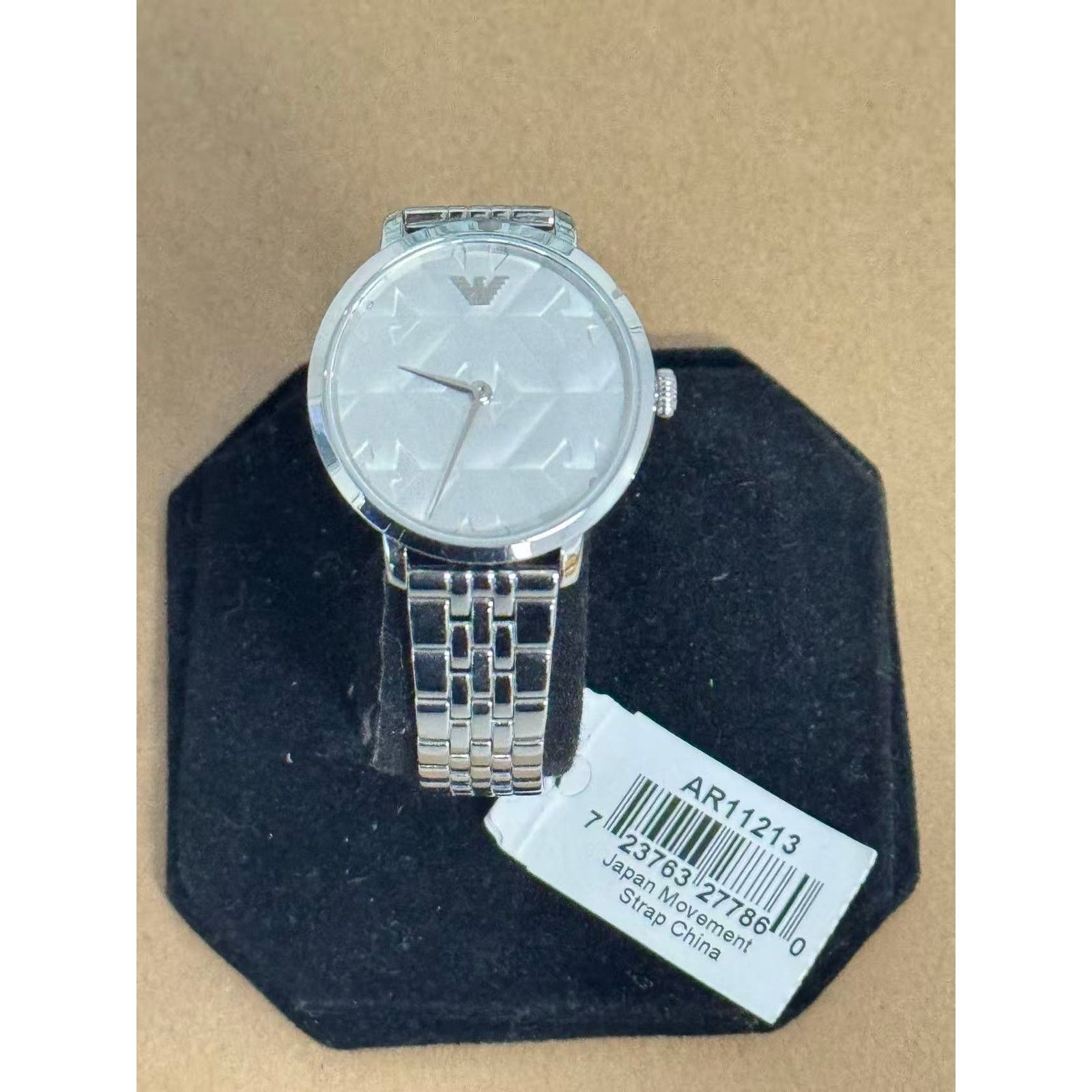 Emporio Armani Emporio Armani AR11213 Women's Watch Modern Slim Silver Dial Size ONE SIZE - 4 Thumbnail