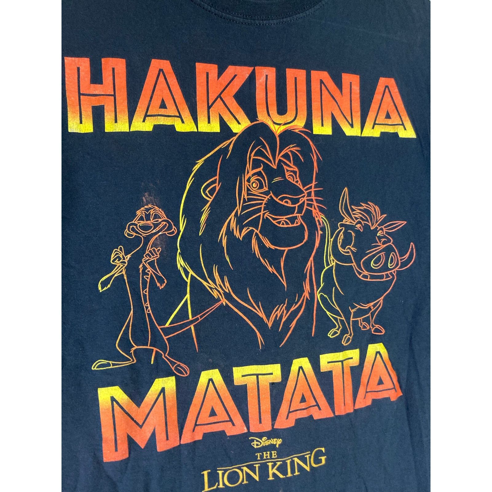 Disney Disney The Lion King Hakuna Matata T-Shirt Size L Juniors Size L / US 10 / IT 46 - 5 Thumbnail