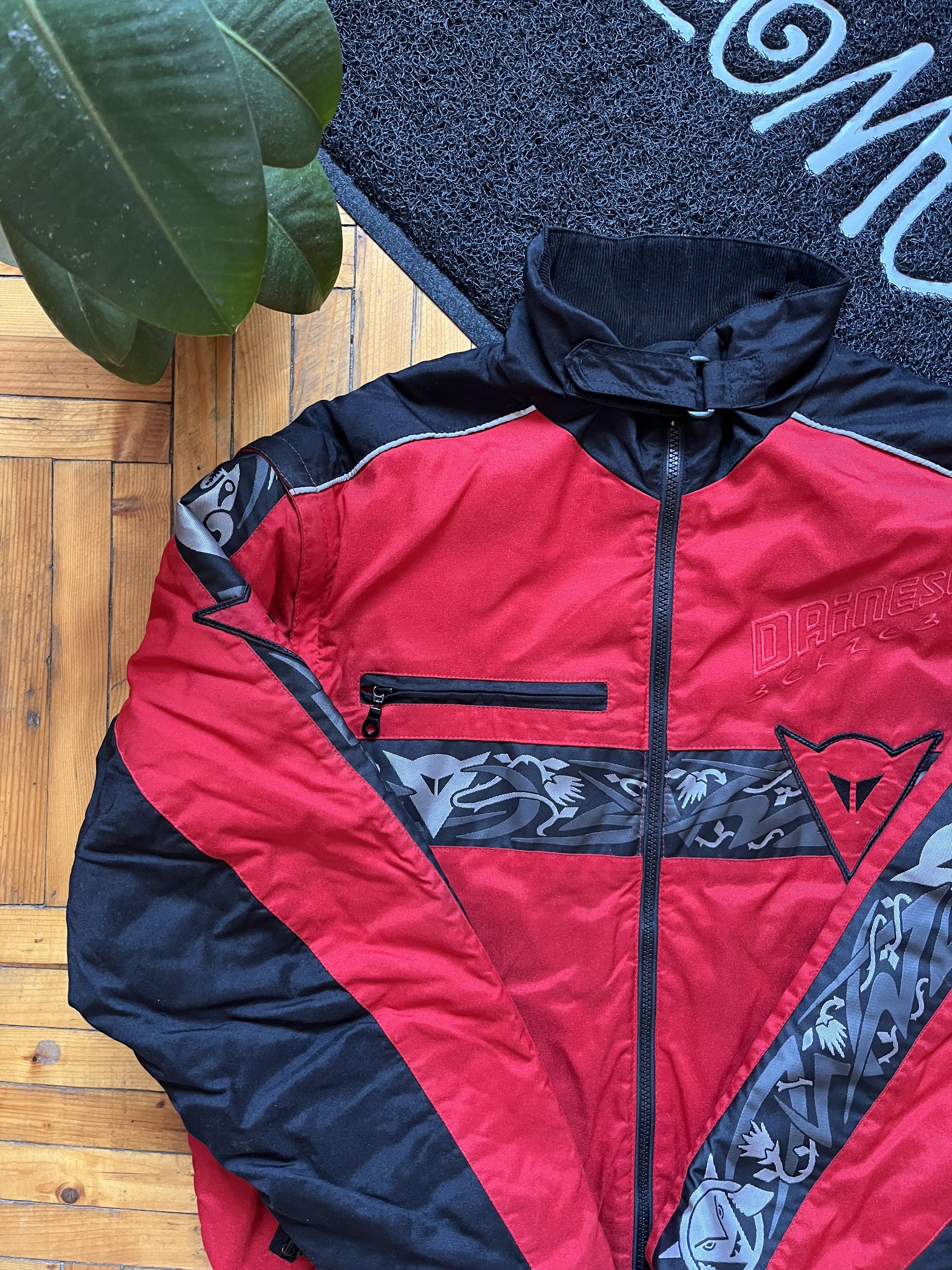 Dainese Vintage Dainese 2 in 1 Motorcycle Racing Nylon Jacket Vest Size US L / EU 52-54 / 3 - 3 Thumbnail
