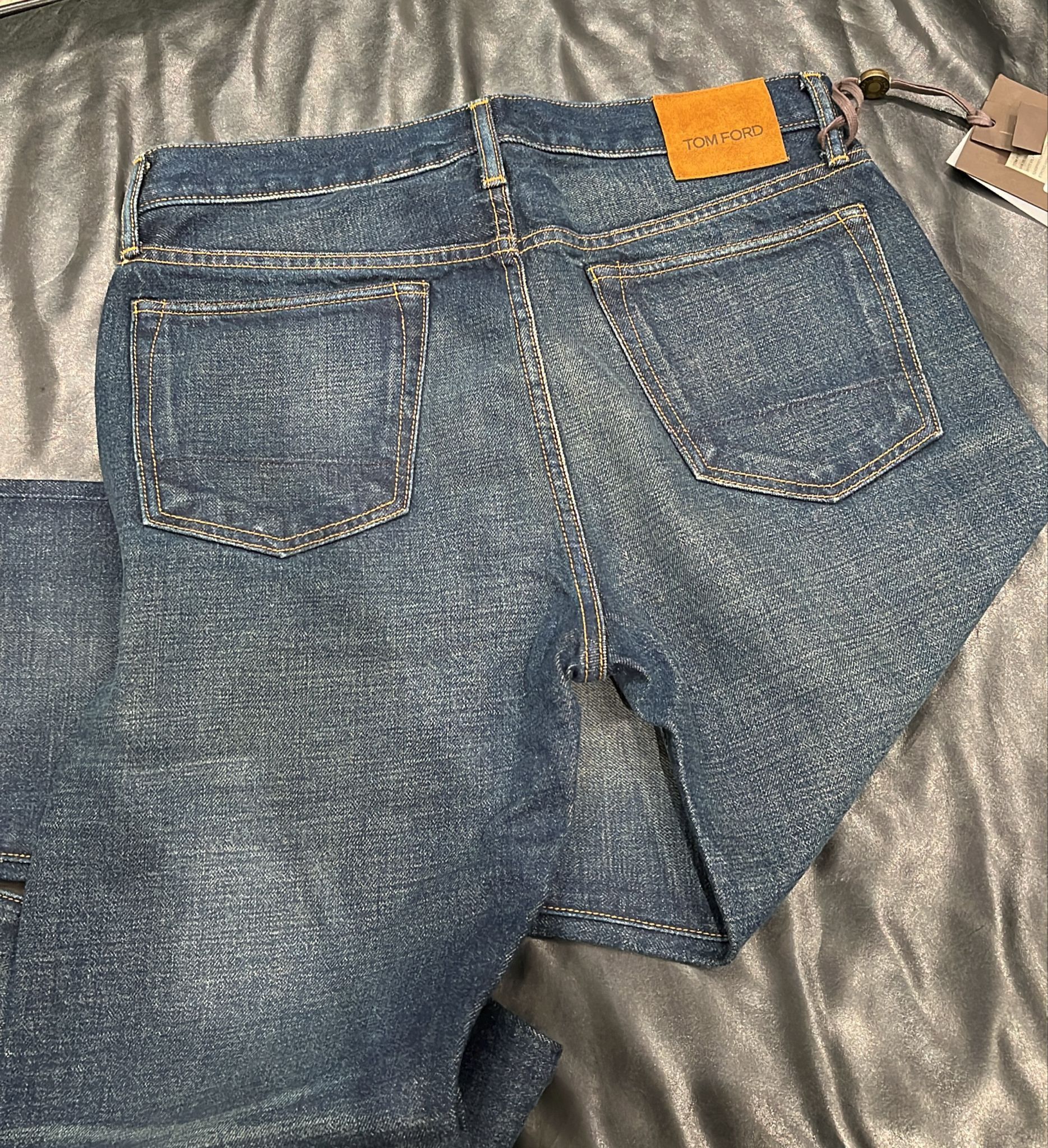 Tom Ford o1loc1c0126 DPR001 Regular Denim in Blue Size US 32 / EU 48 - 2 Thumbnail