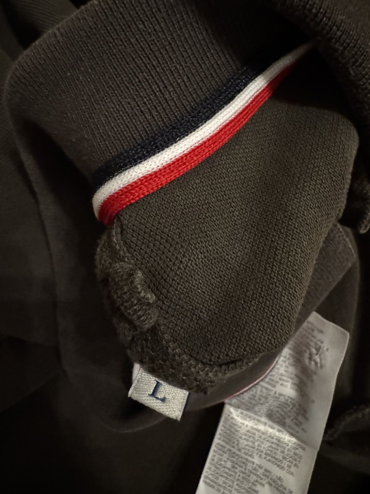 Moncler Moncler Long Sleeve Piqué Polo Size US M / EU 48-50 / 2 - 9 Thumbnail