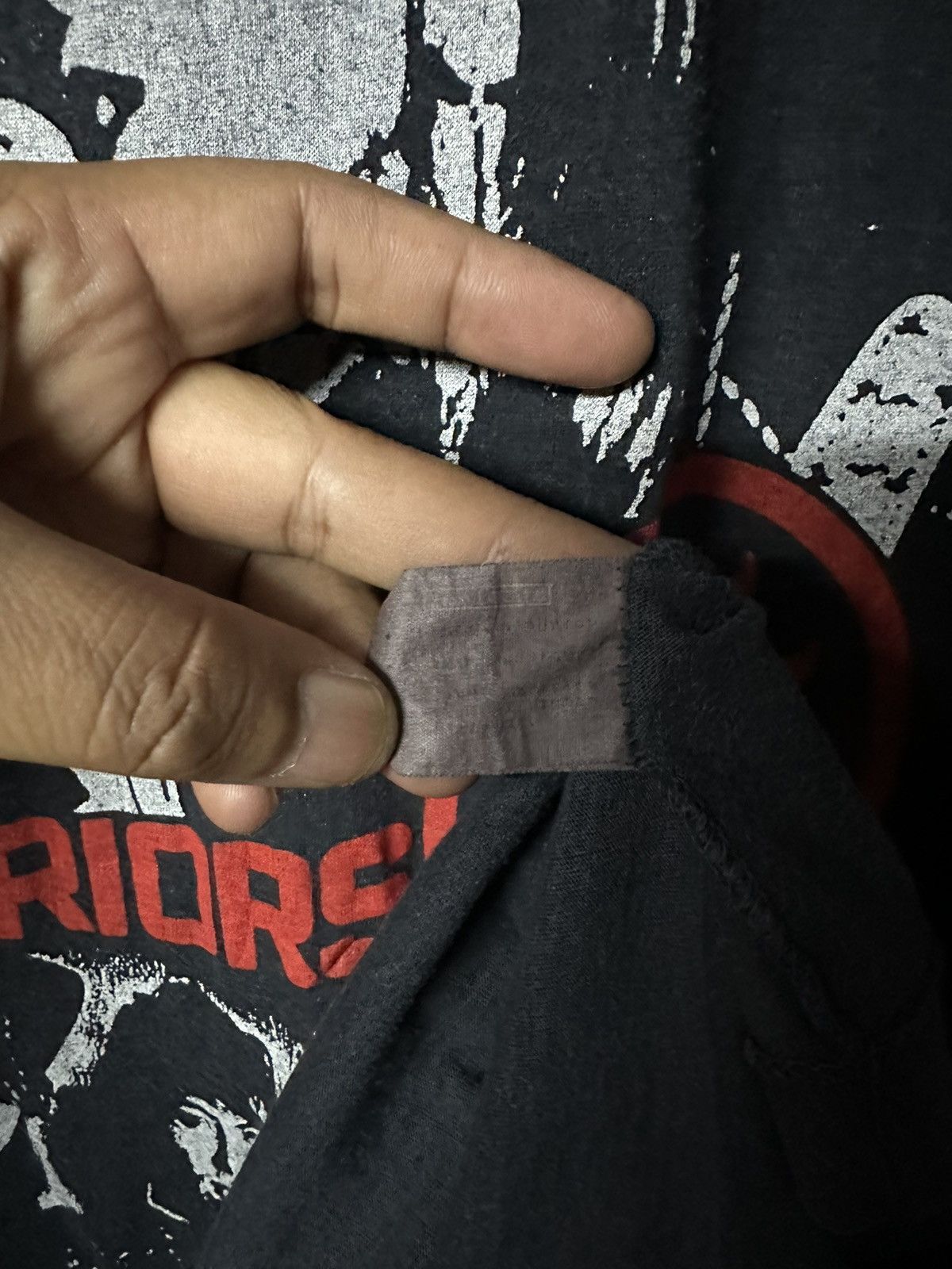 Band Tees × Seditionaries × Vintage Vintage 80s Red Worriors Sex Drug Faded Tee Size US S / EU 44-46 / 1 - 8 Thumbnail