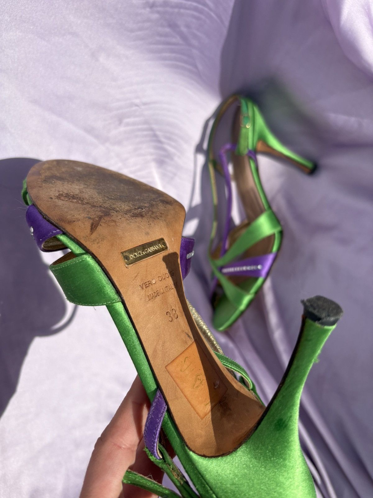 Dolce & Gabbana Dolce Gabbana heels Size US 8 / IT 38 - 23 Thumbnail