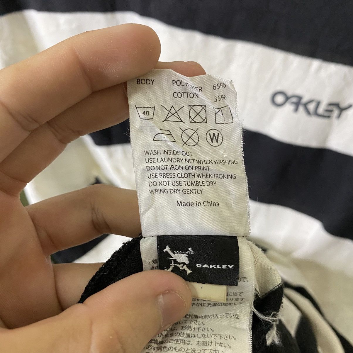 Oakley Oakley Stripes T Shirt Gorpcore Style Size US XL / EU 56 / 4 - 5 Thumbnail