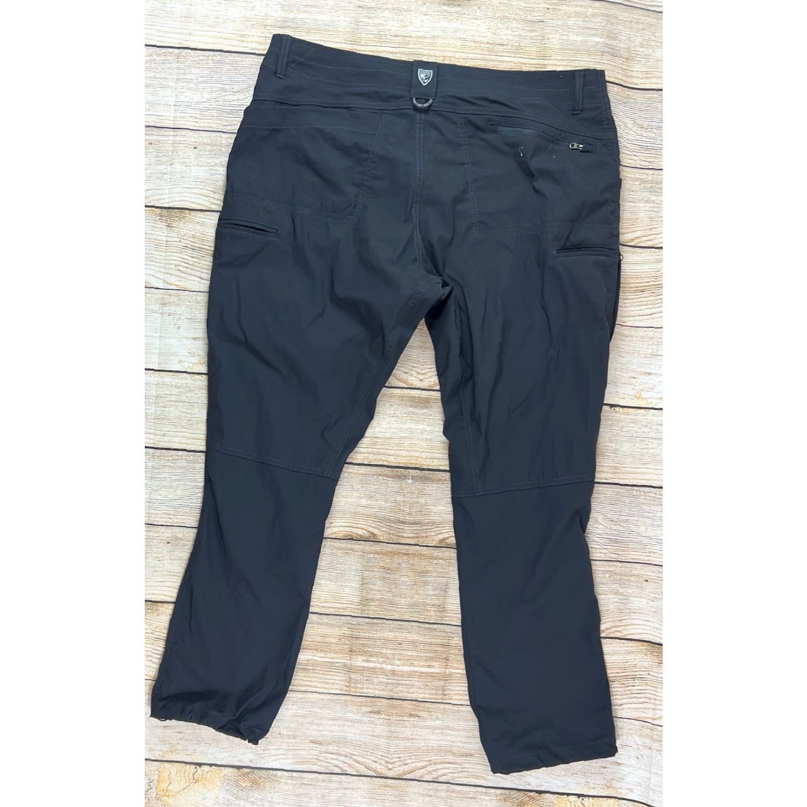 Vintage Kuhl Mens Pants Chino Regular Size 38 38x30 Inseam 30 Dark Grey Gray Pockets Comfort Logo Outdoor Hiking Size US 38 / EU 54 - 2 Thumbnail