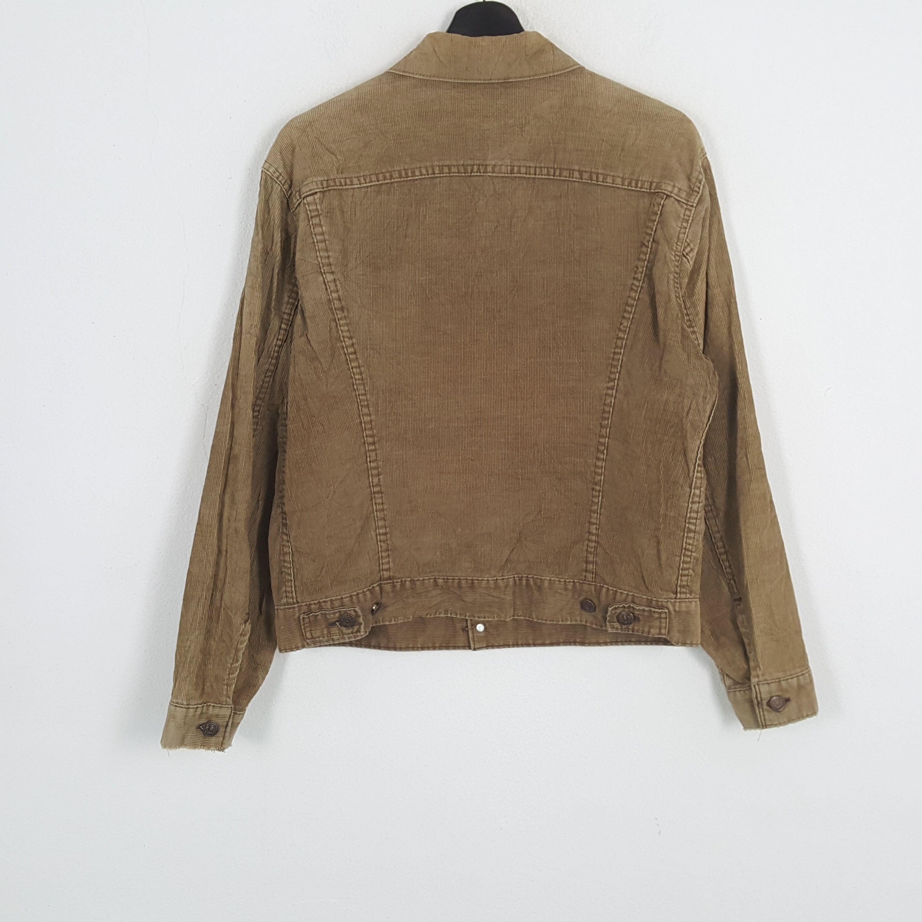Levi's × Levi's Vintage Clothing × Vintage LEVI'S Streetwear Style Distressed Velvet Jacket Size US M / EU 48-50 / 2 - 3 Thumbnail