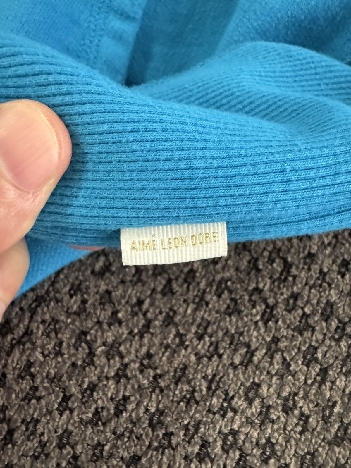 Aime Leon Dore Aime Leon Dore Uniform Hoodie Sweatshirt Bright Blue XL Size US XL / EU 56 / 4 - 5 Thumbnail