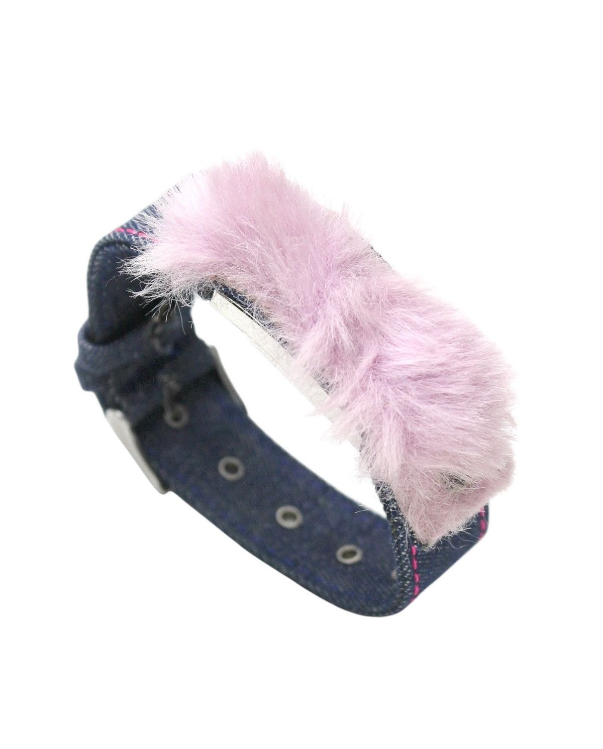 Hysteric Glamour 2000S ELITE JAPAN PINK FLUFFY Y2K PUNK STREET DENIM WATCH Size ONE SIZE - 3 Thumbnail