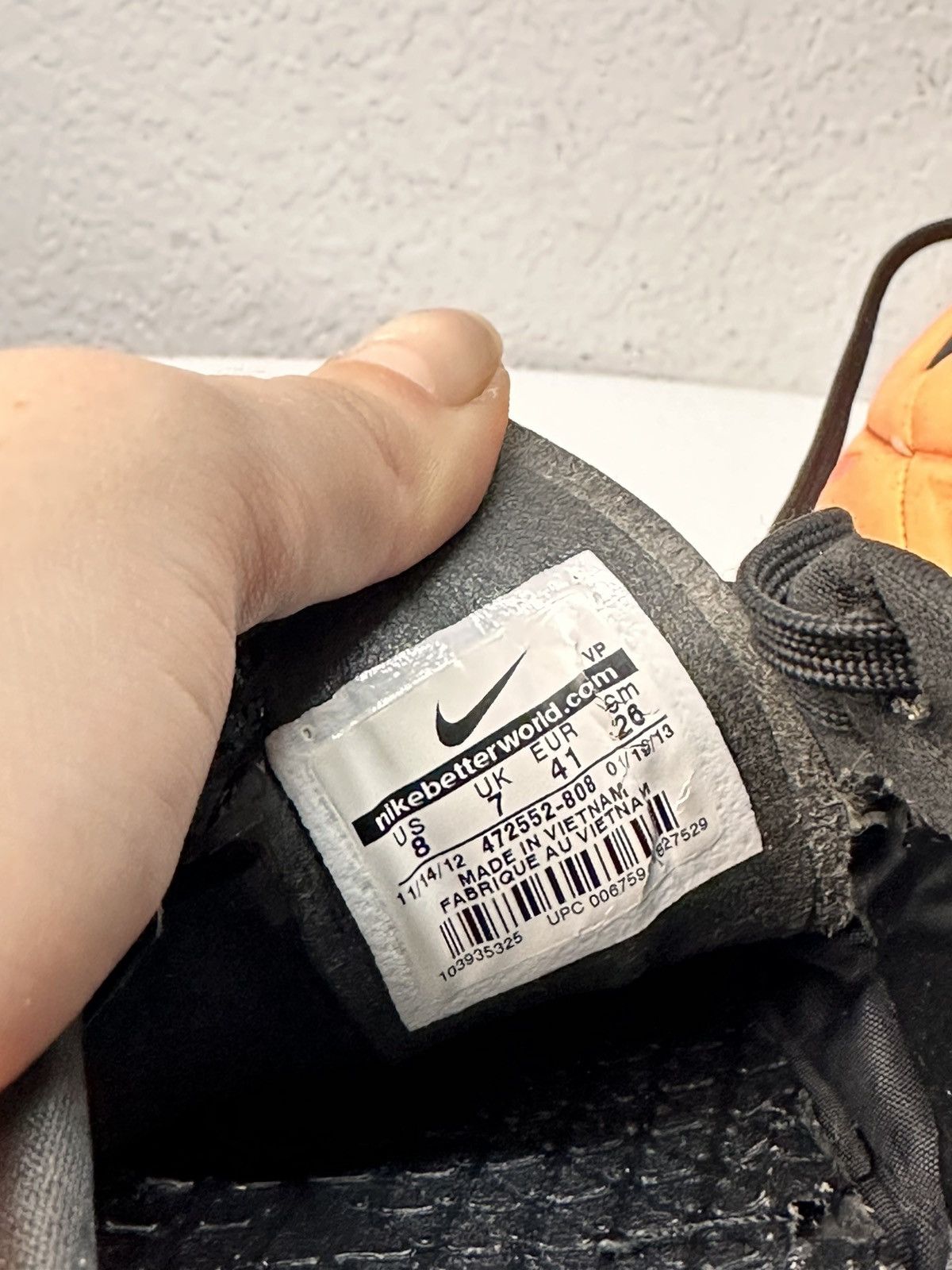 Nike Nike Total 90 Laser FG Mango ACC Football Soccer US8 EUR41 Size US 8 / EU 41 - 13 Thumbnail