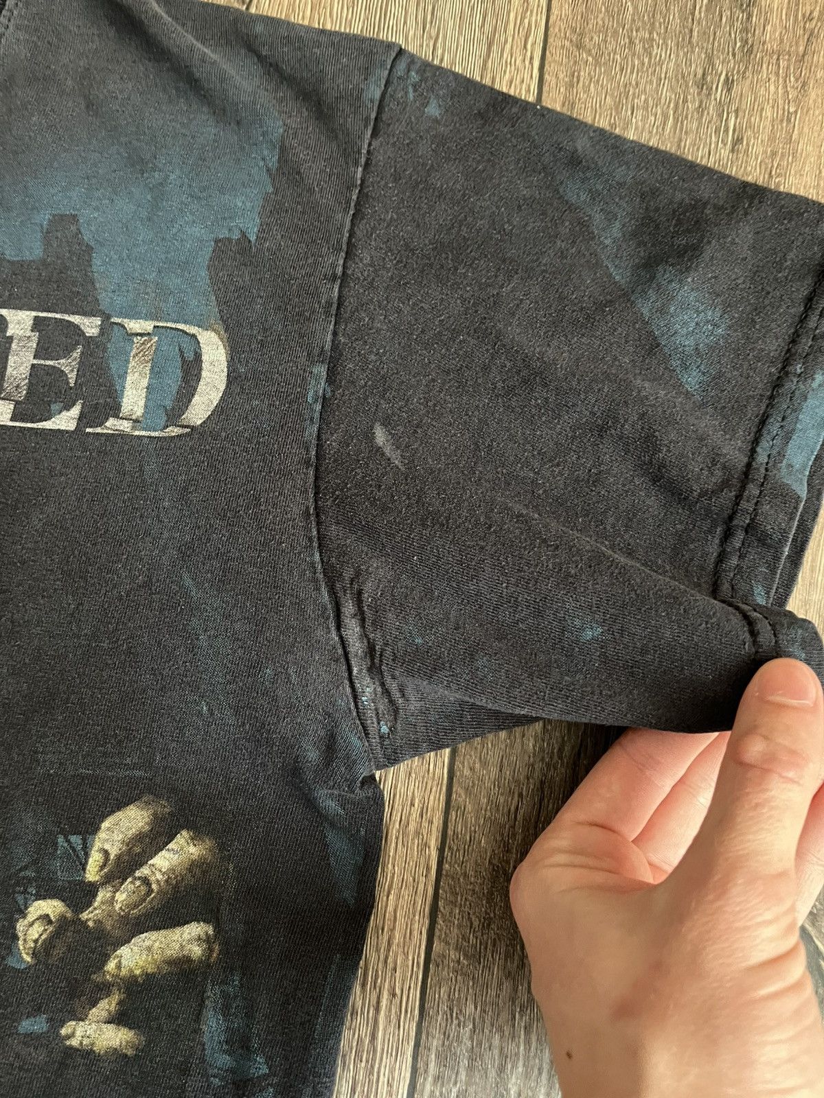 Band Tees × Vintage Vintage Disturbed Aslylum Over Printed Rare T Shirt AOP Size US L / EU 52-54 / 3 - 6 Thumbnail