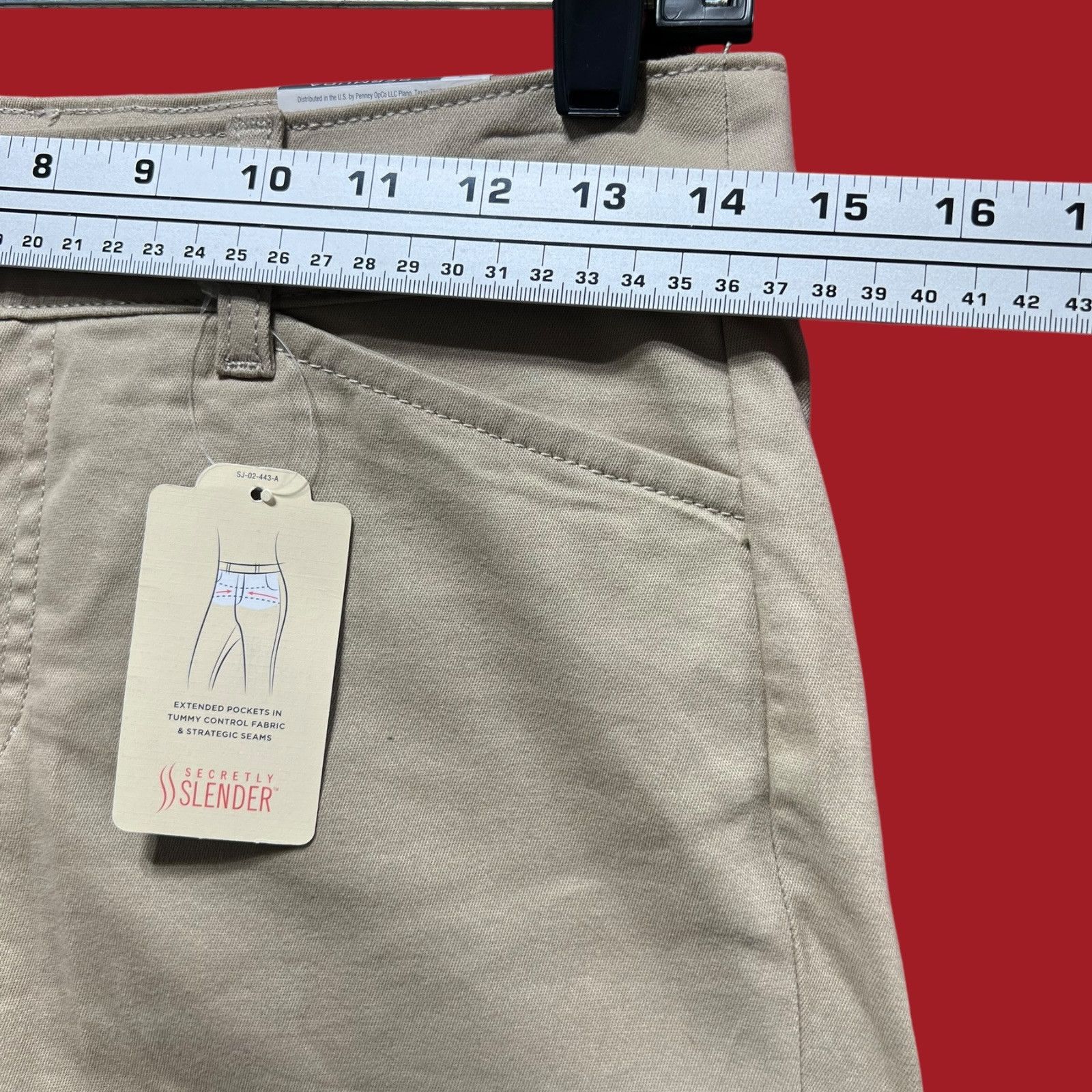 Other St. John's Bay - Women's Mid-Rise Cargo Bermuda Short - 11" Size 27" / US 4 / IT 40 - 5 Thumbnail