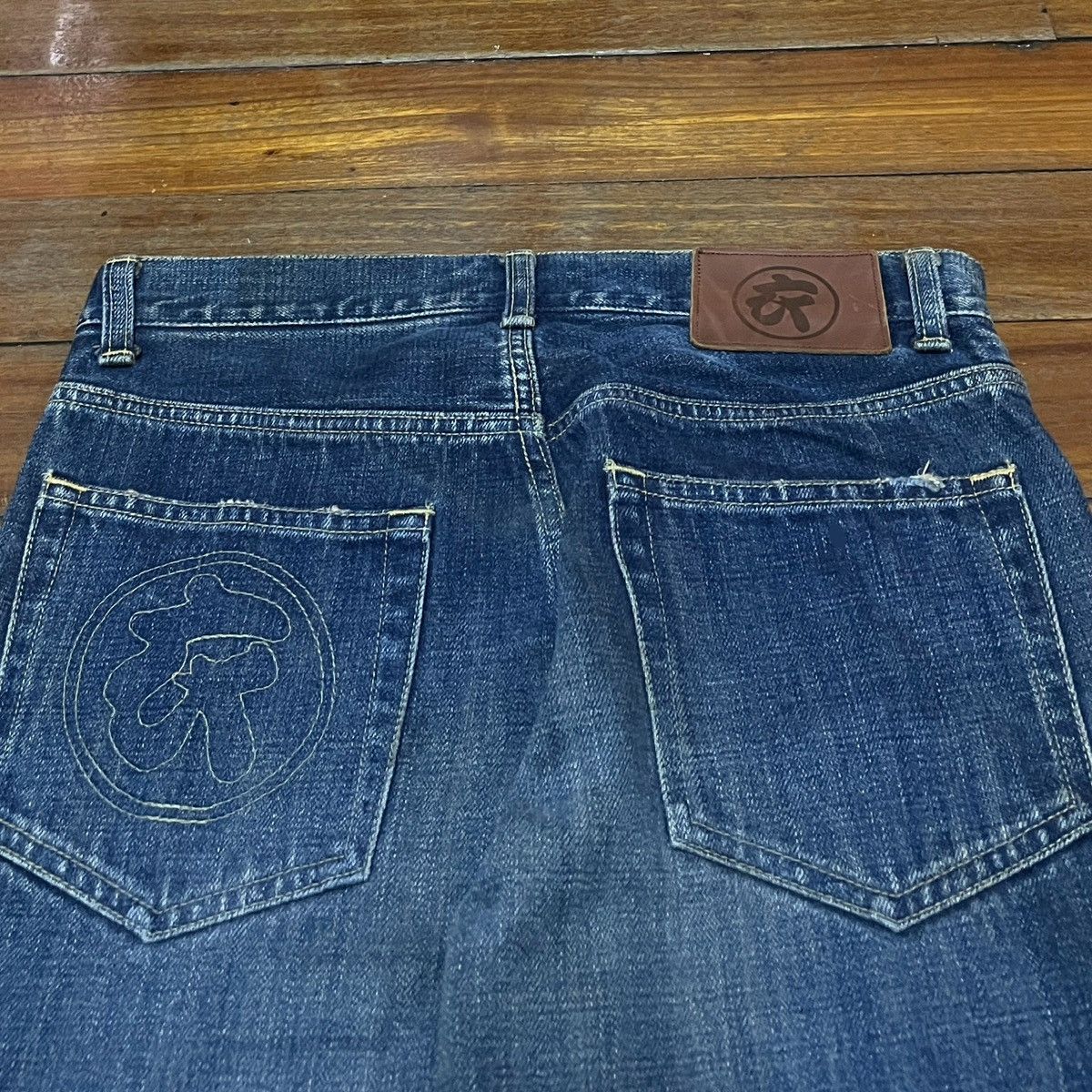 Other Rare Design Vintage Japanese Brand Sukajan Jeans 1990s Size US 28 / EU 44 - 4 Thumbnail