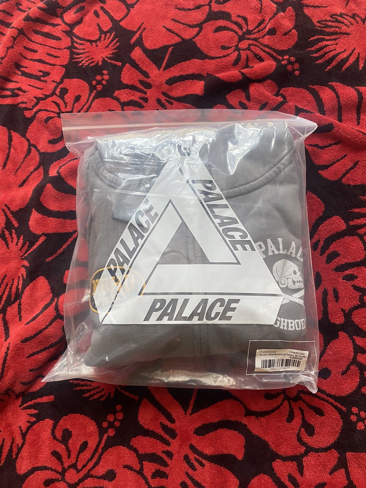 Palace Palace Neighborhood Skull Zip Up Hood Charcoal Large Size US L / EU 52-54 / 3 - 7 Thumbnail