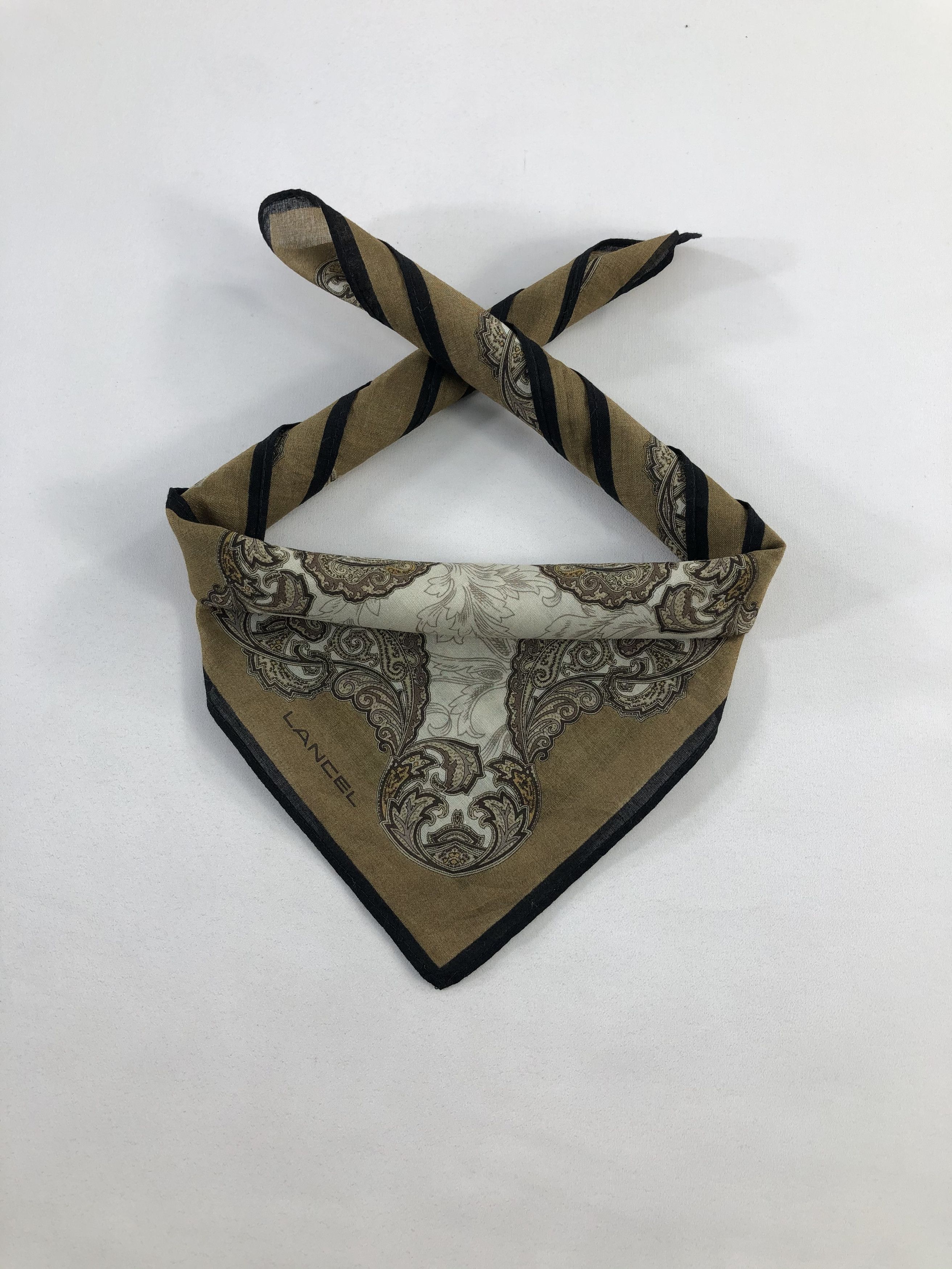 Lancel × Vintage Lancel Handkerchief / Bandana / Neckerchief Size ONE SIZE - 1 Thumbnail