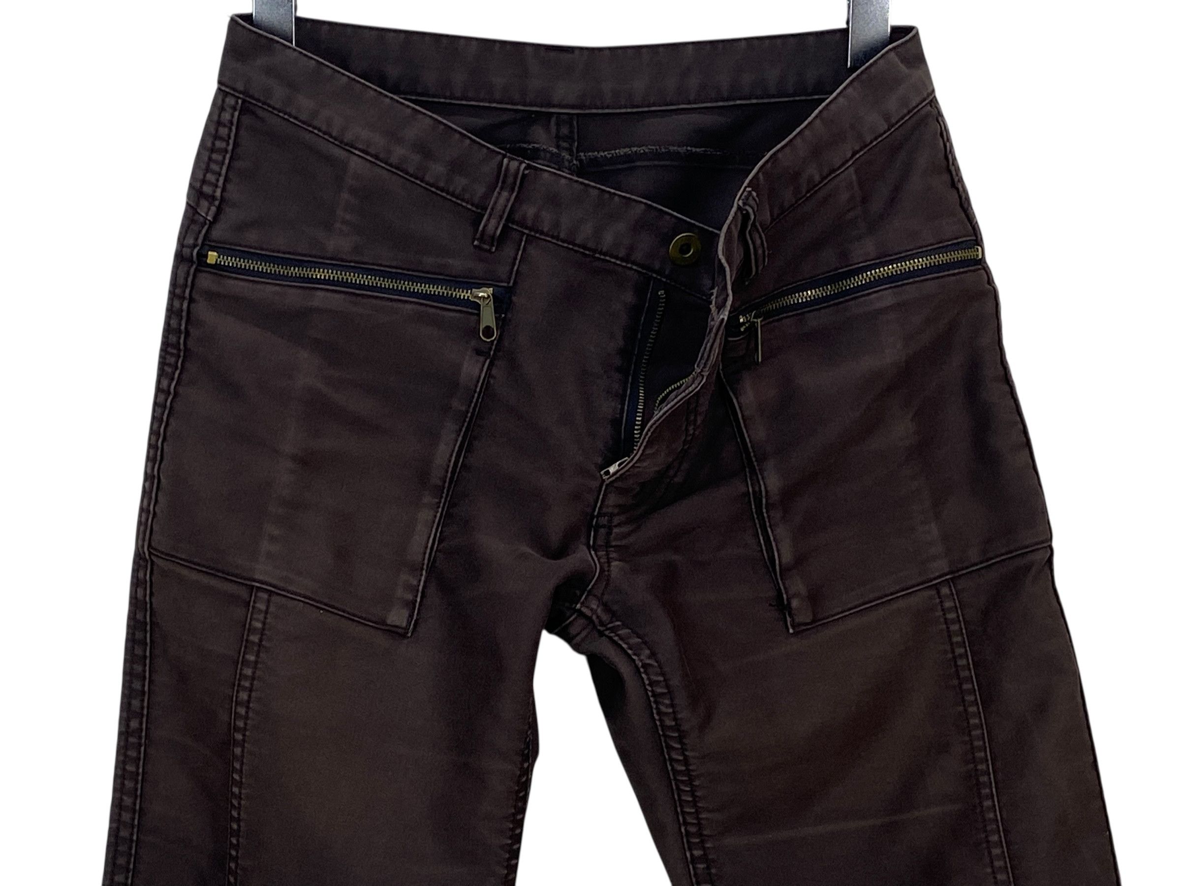 If Six Was Nine Baker Pocket Straigt Leg Low Rise Pants Size 27" / US 4 / IT 40 - 8 Thumbnail