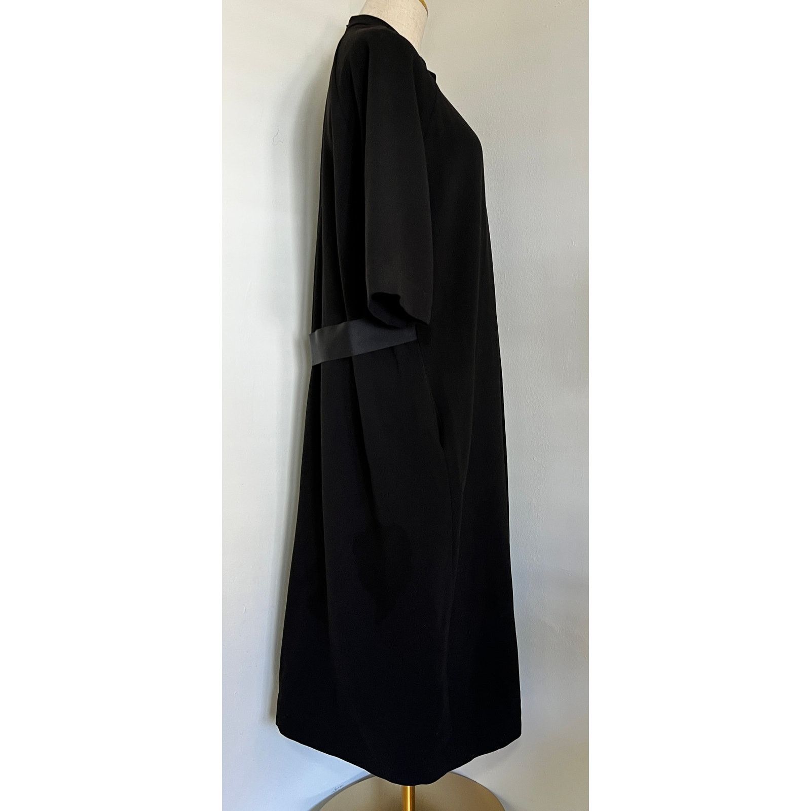 Henrik Vibskov RARE RUNWAY FALL 2016 HENRIK VIBSKOV BLACK DRESS – LOOK 29 Size S / US 4 / IT 40 - 7 Thumbnail