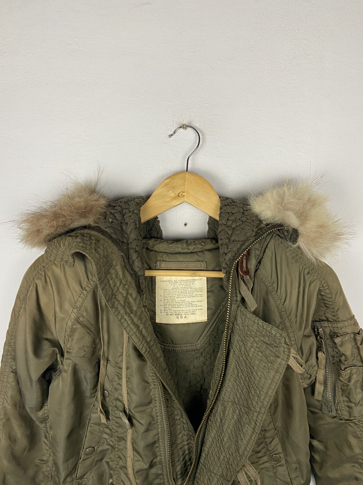 GOA GOA CARGO RAIDERS PARKA RARE ! Size M / US 6-8 / IT 42-44 - 7 Thumbnail