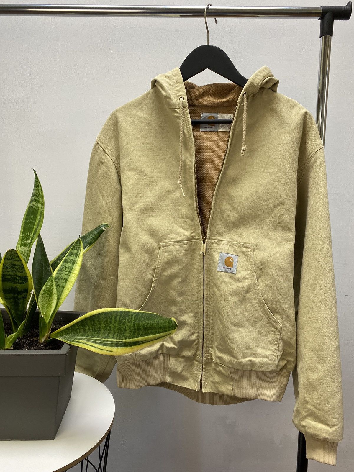 Carhartt × Vintage Y2K Carhartt Hooded Jacket / Coat - Hype Vintage Size US L / EU 52-54 / 3 - 1 Thumbnail